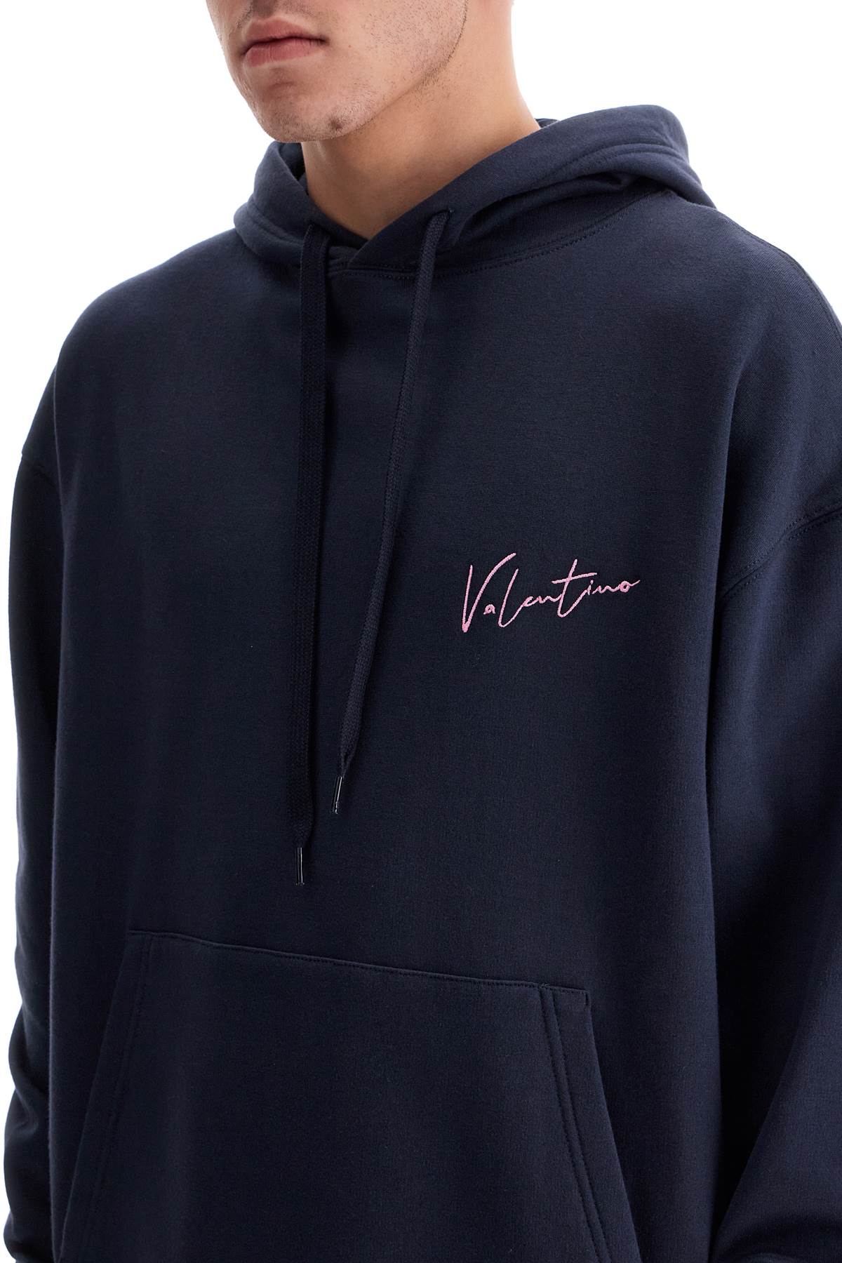 Valentino Garavani hooded sweatshirt with - VivaceVenus