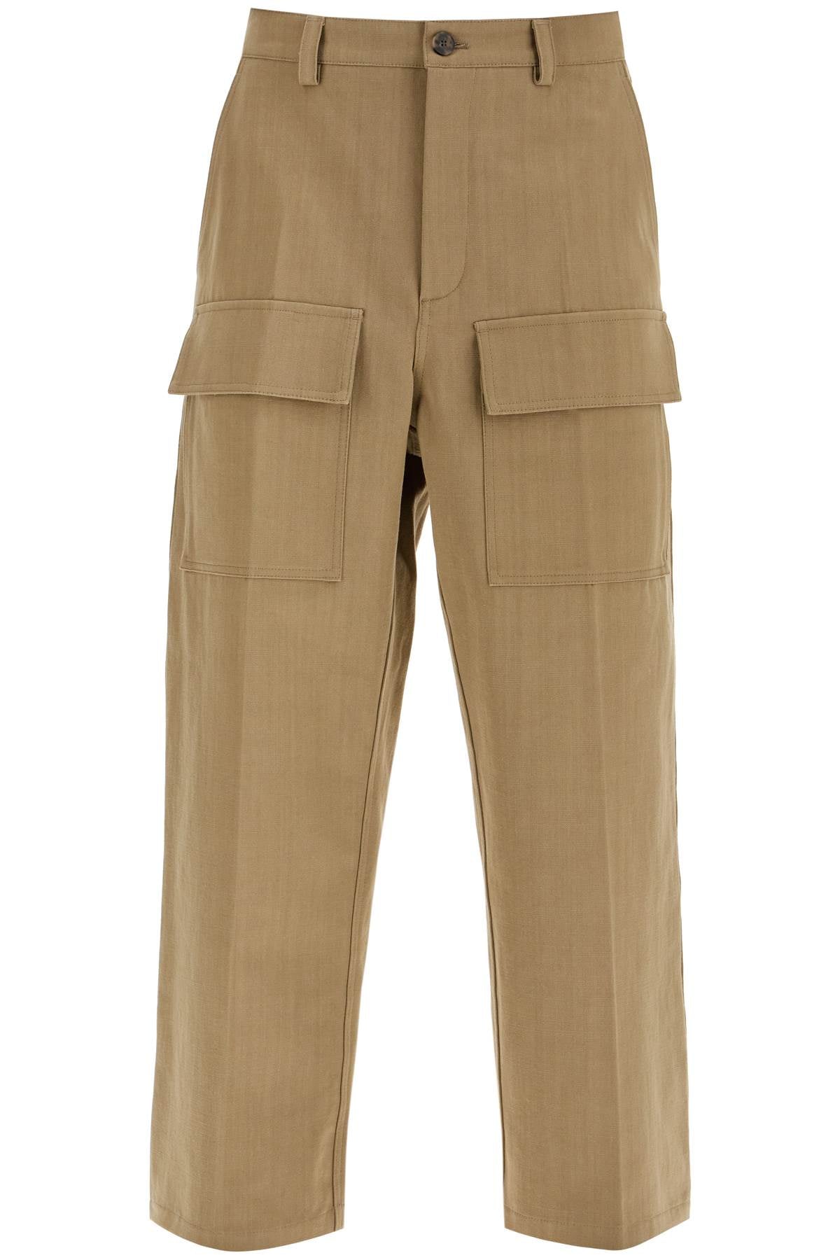 Valentino Garavani cargo canvas pants in italian style - VivaceVenus