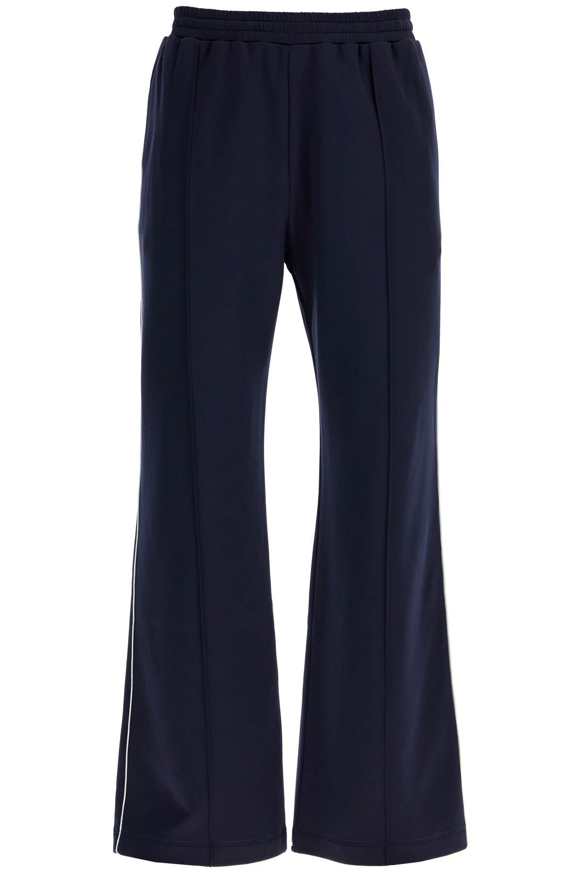 Valentino Garavani jogger pants with metallic v detail - VivaceVenus