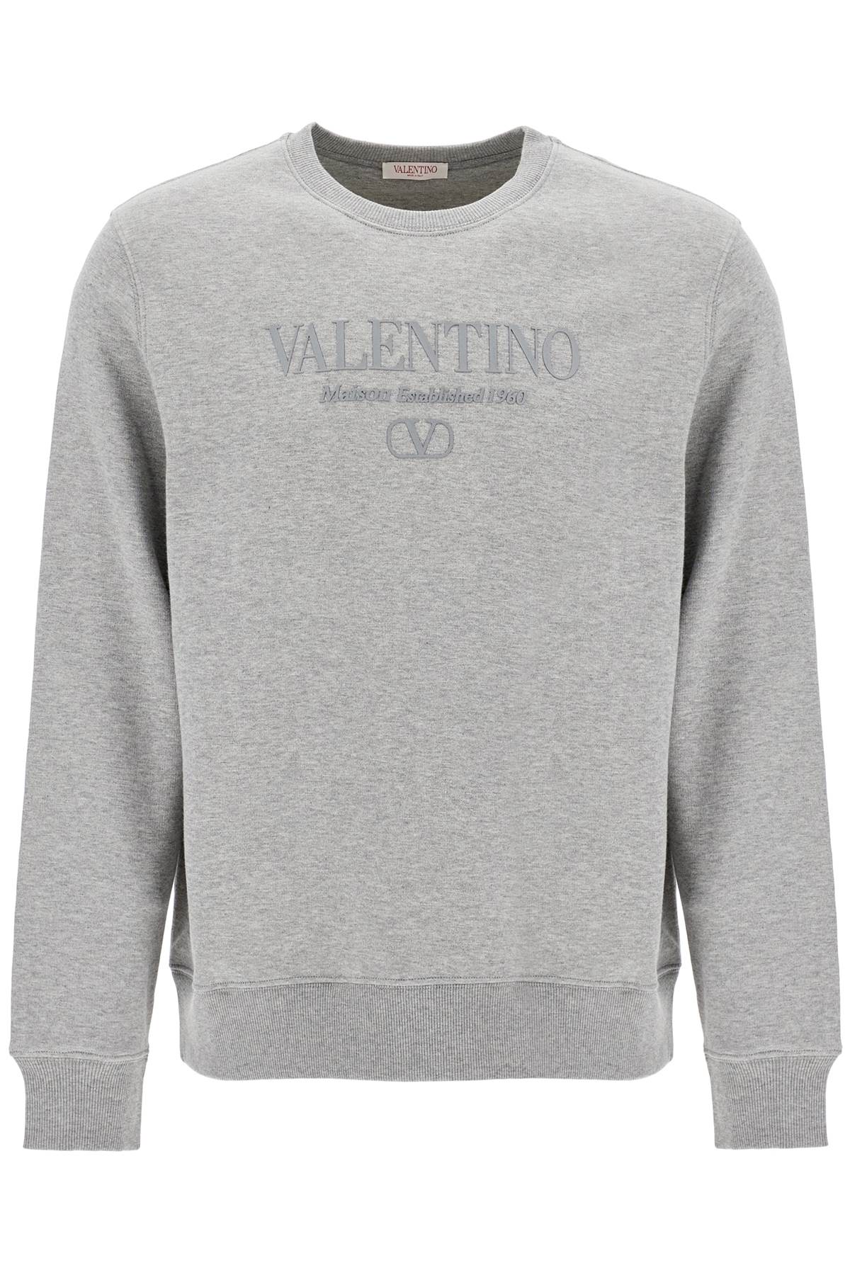 Valentino Garavani crewneck sweatshirt with logo - VivaceVenus