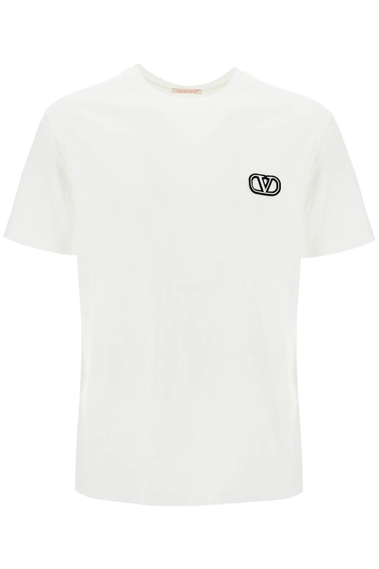 Valentino Garavani t-shirt with vlogo signature patch - VivaceVenus