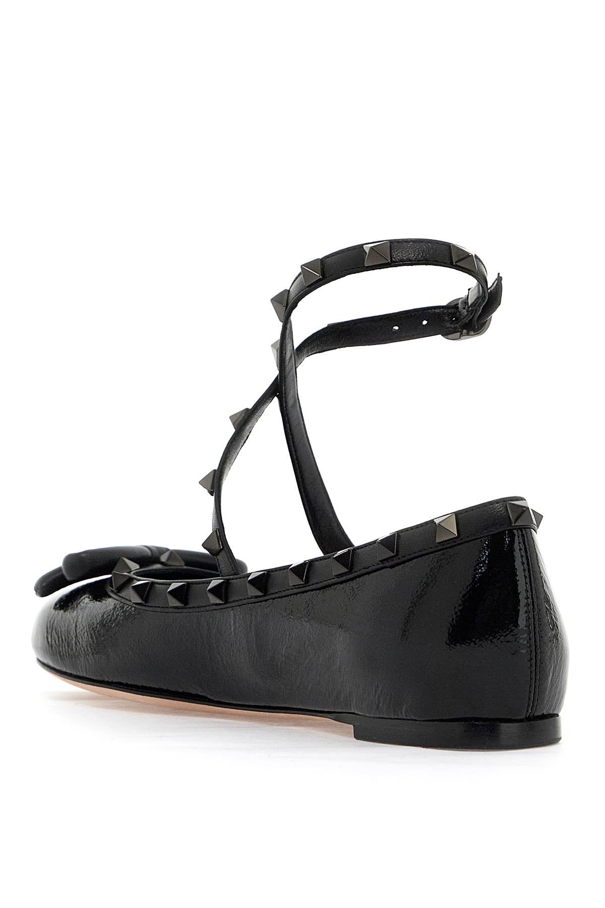 Valentino Garavani silk rockstud ballet flats - VivaceVenus