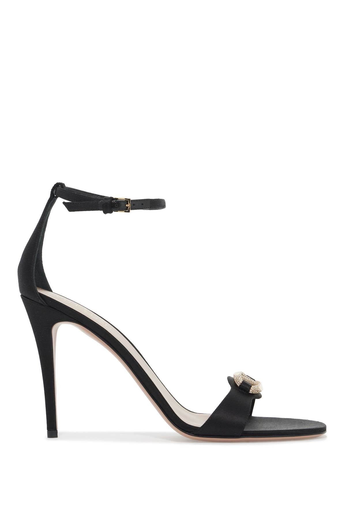 Valentino Garavani vlogo signature satin sandals - VivaceVenus