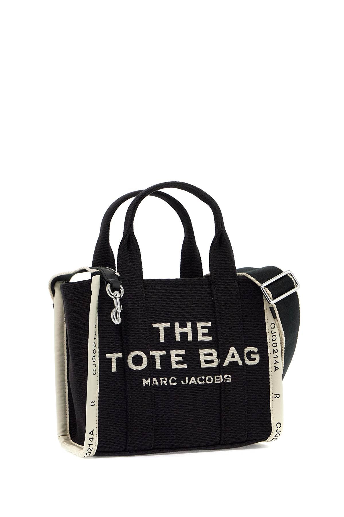 Marc Jacobs The Jacquard Small Tote Bag   Black