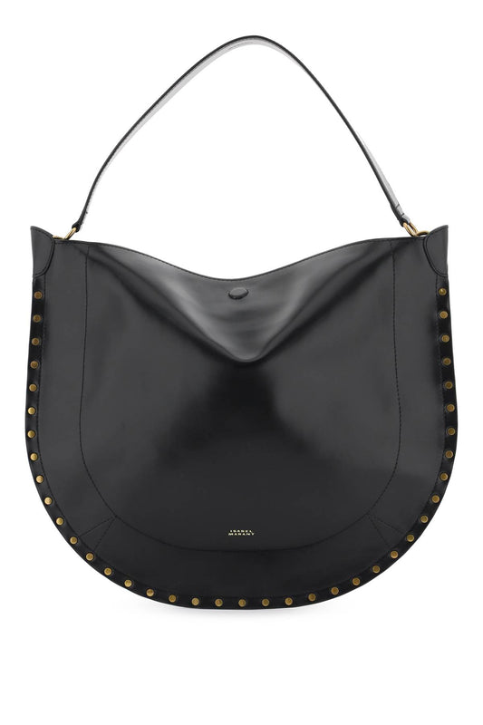 Isabel Marant Smooth Leather Hobo Bag With   Black