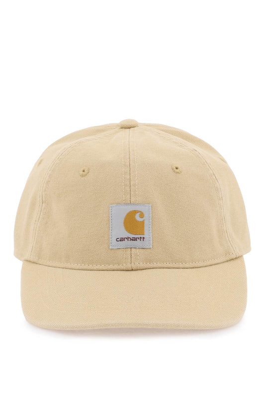 Carhartt Wip Icon Baseball Cap With Patch Logo   Beige