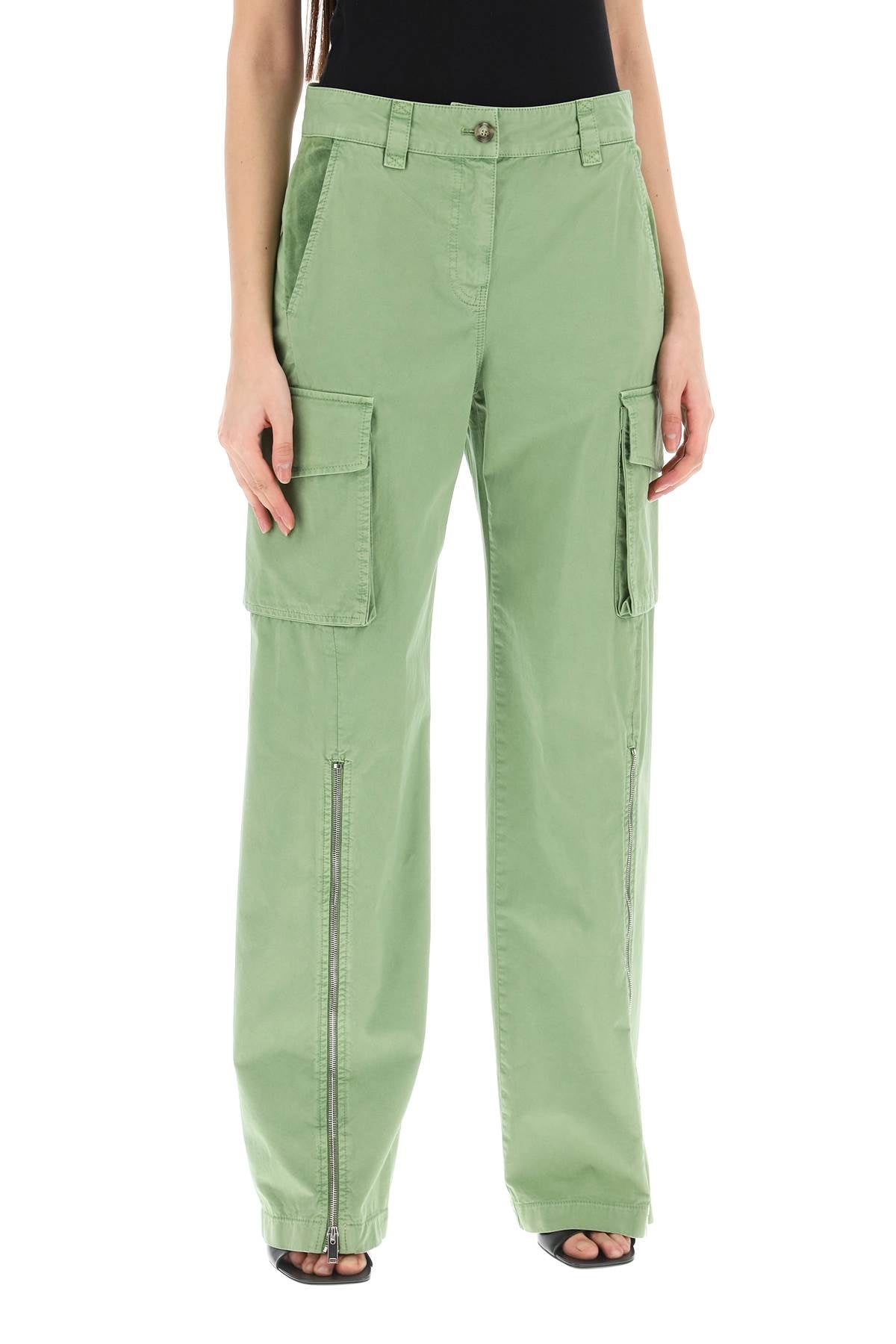 Stella McCartney organic cotton cargo pants for men - VivaceVenus