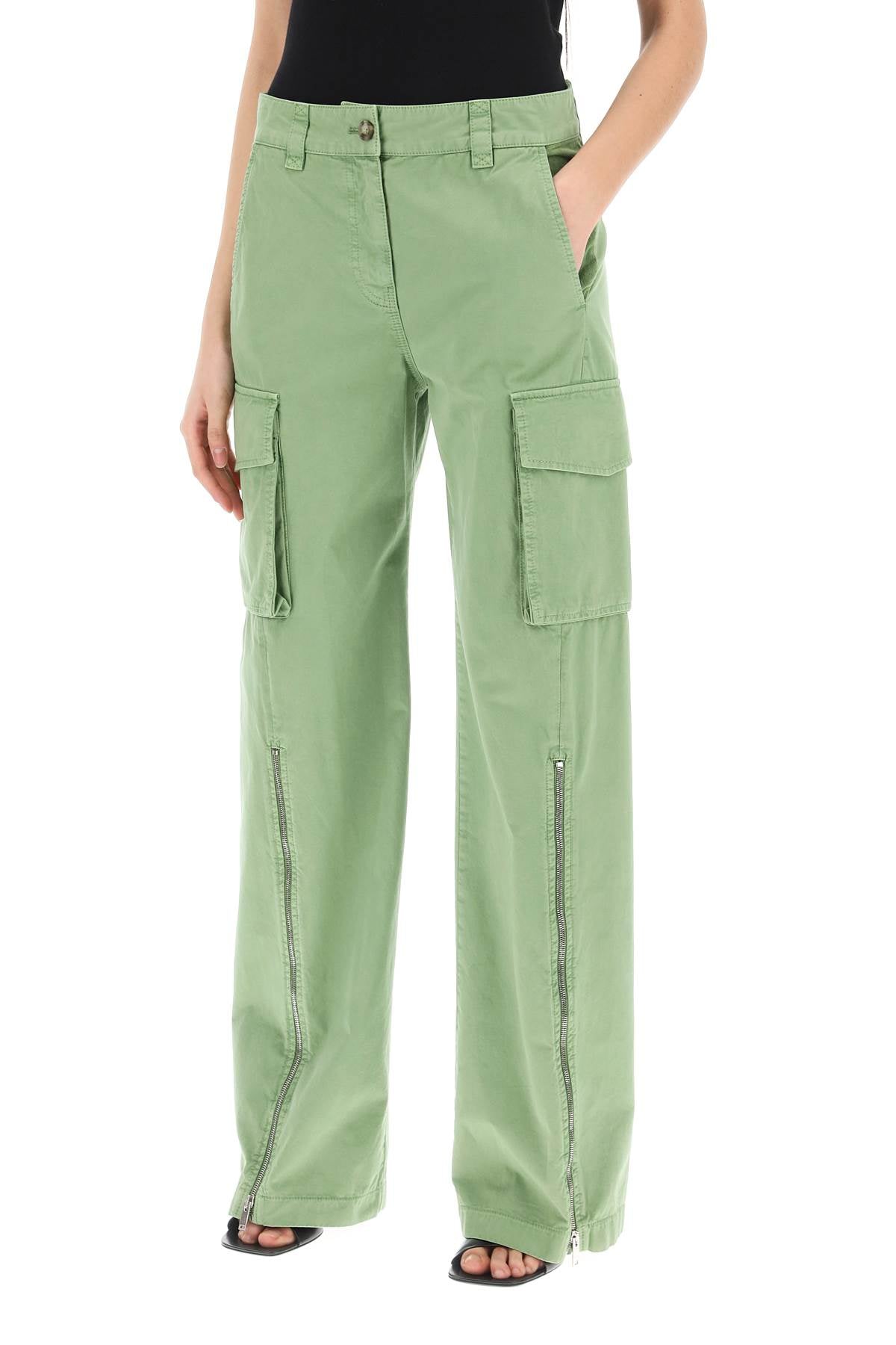 Stella McCartney organic cotton cargo pants for men - VivaceVenus