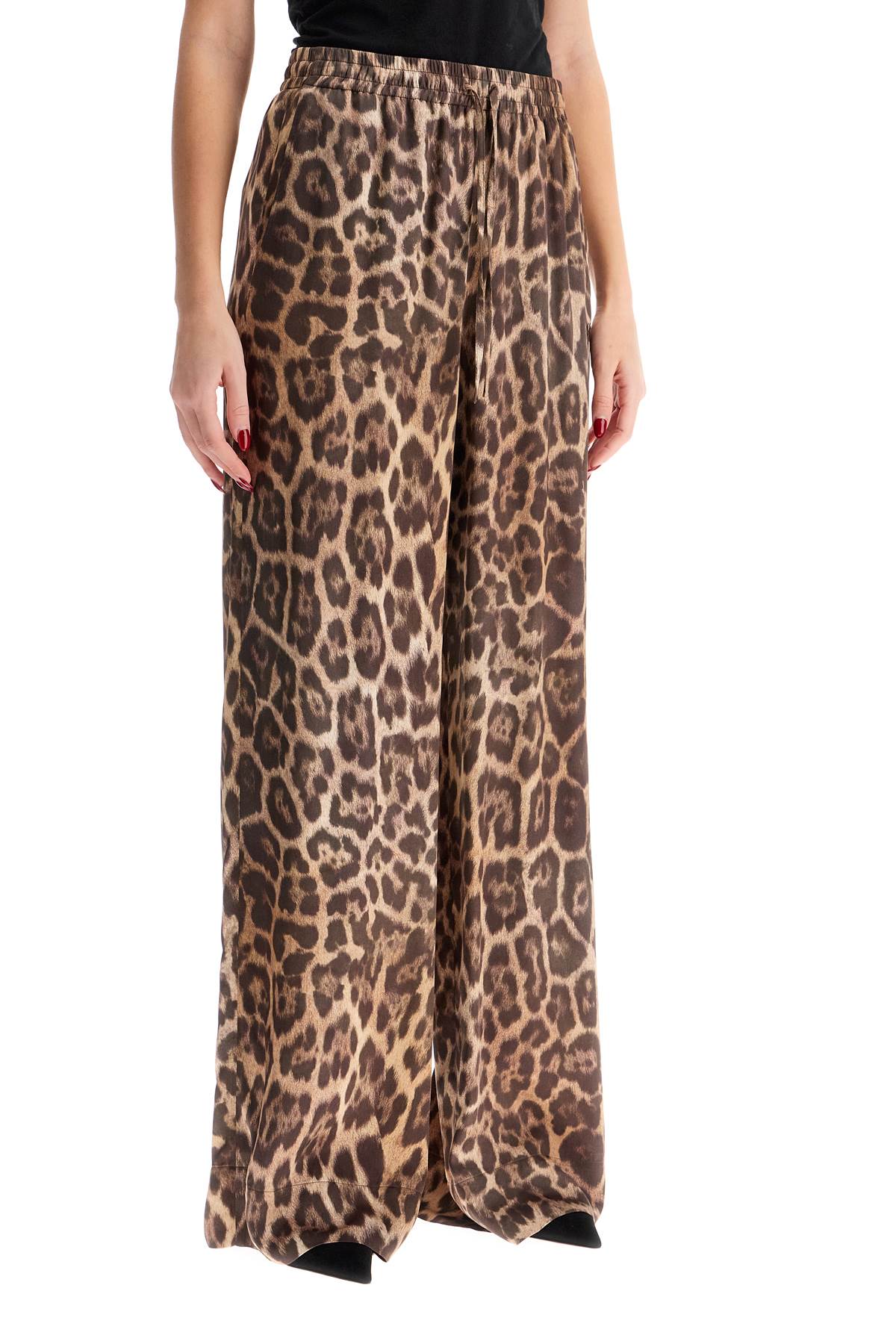 Stella McCartney animal print pajama style pants - VivaceVenus