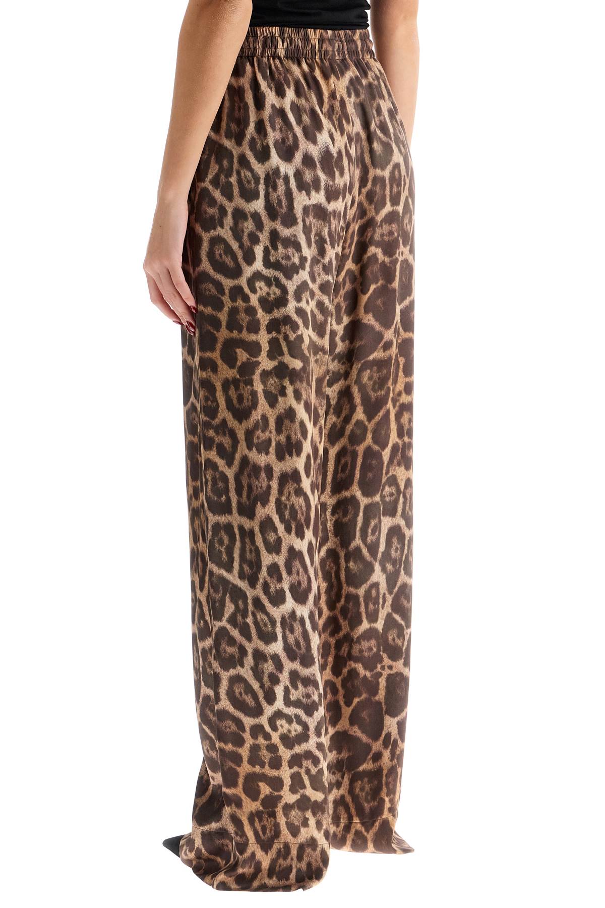 Stella McCartney animal print pajama style pants - VivaceVenus