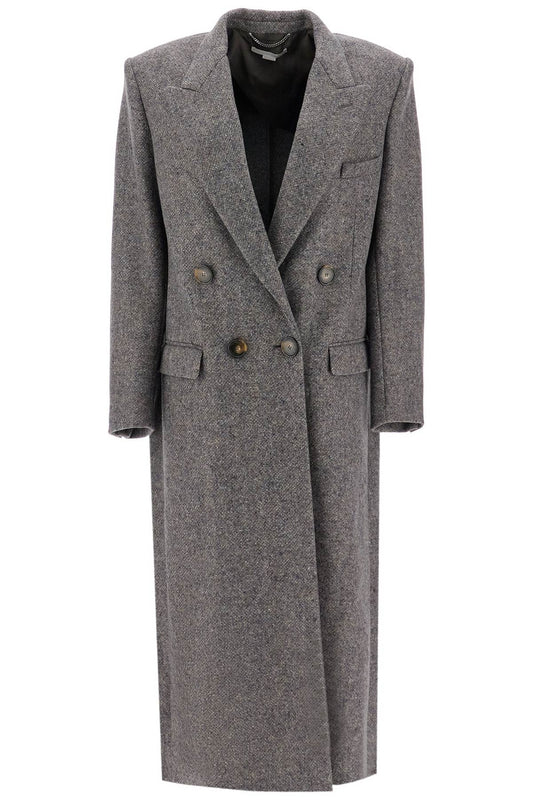 Stella McCartney maxi tweed coat in