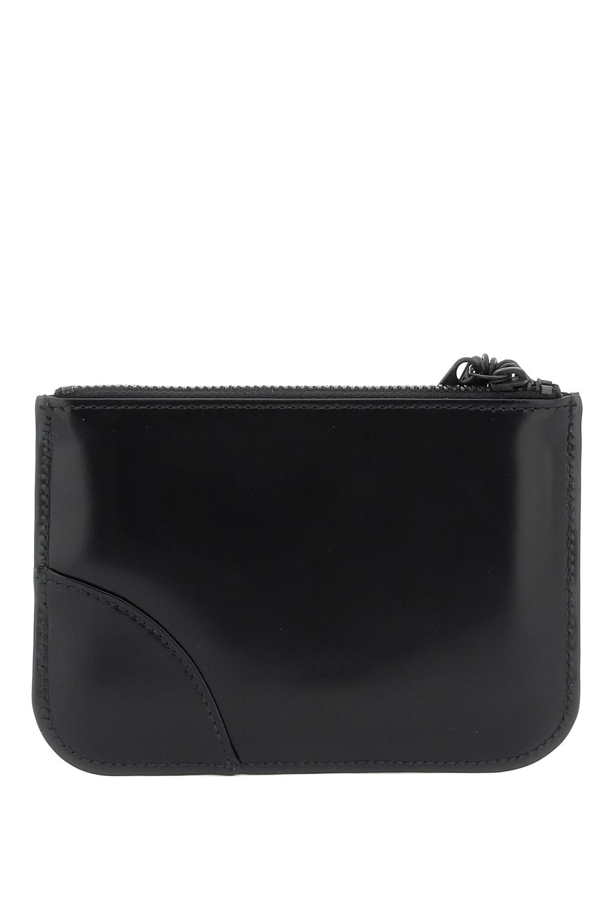 Comme Des Garcons Wallet Multi Zip Wallet With   Black