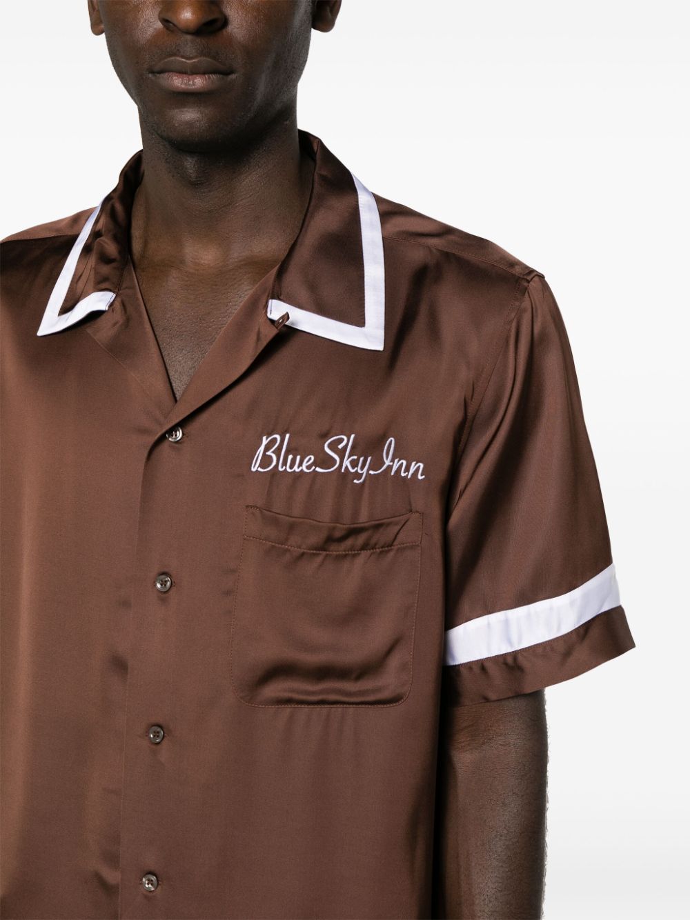 Blue Sky Inn Shirts Brown