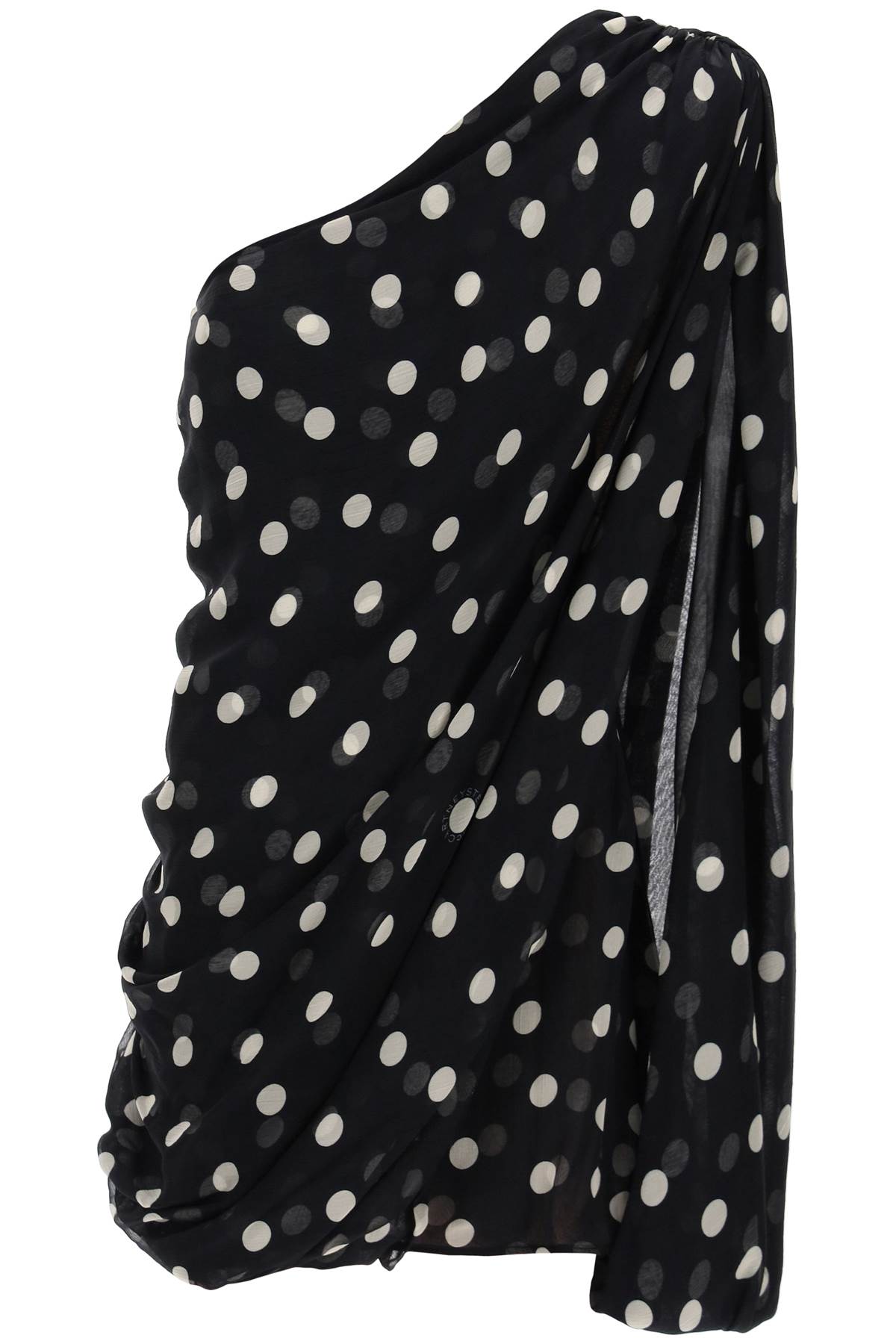 Stella McCartney silk polka dot mini dress - VivaceVenus