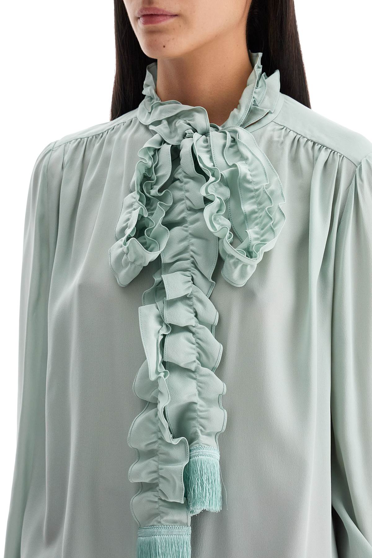 Valentino Garavani silk blouse with bow detail - VivaceVenus