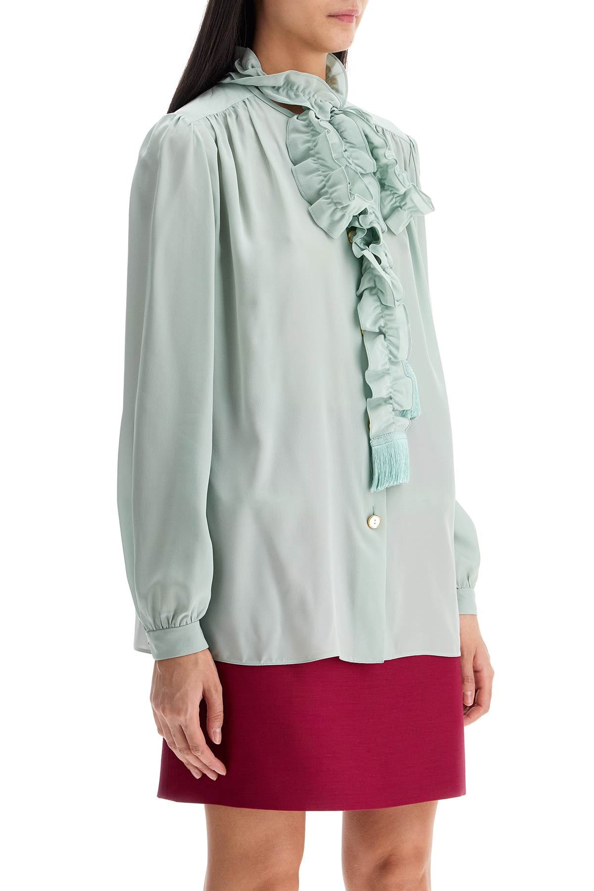 Valentino Garavani silk blouse with bow detail - VivaceVenus