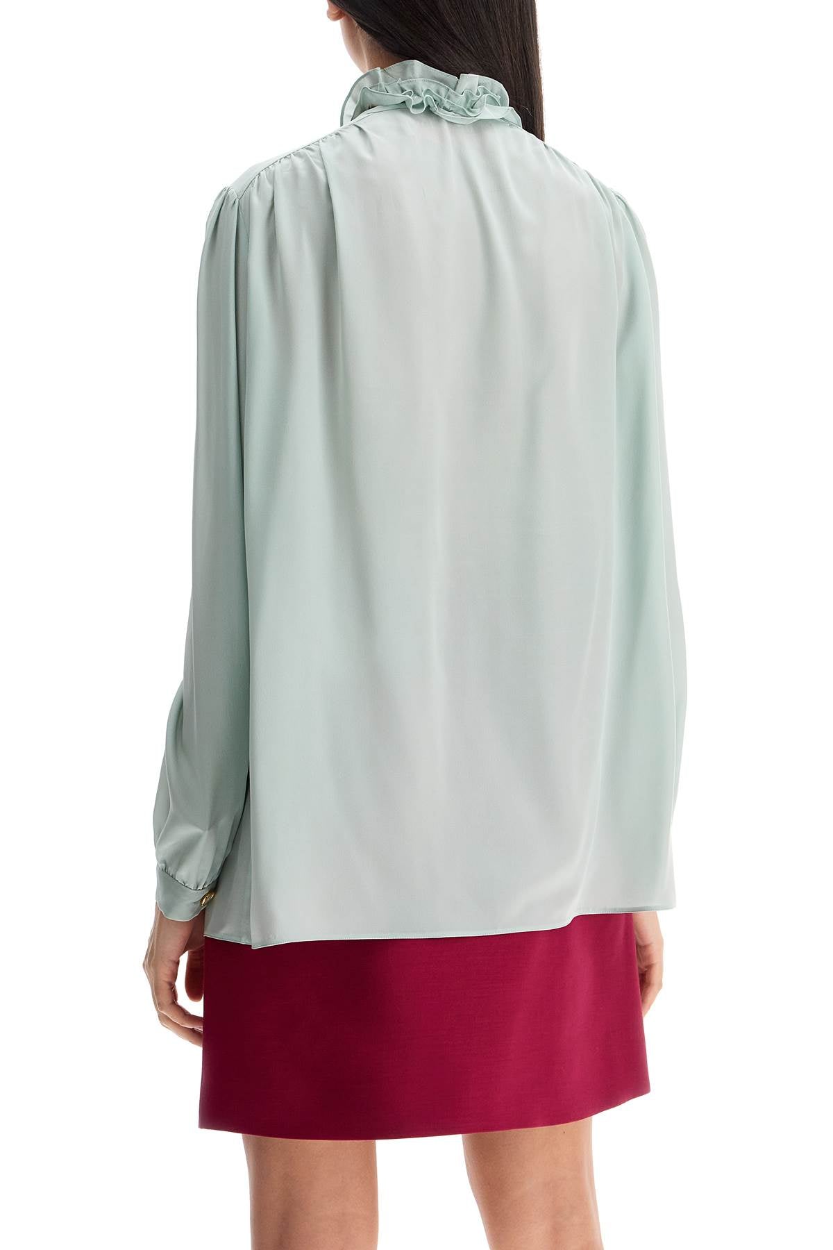 Valentino Garavani silk blouse with bow detail - VivaceVenus