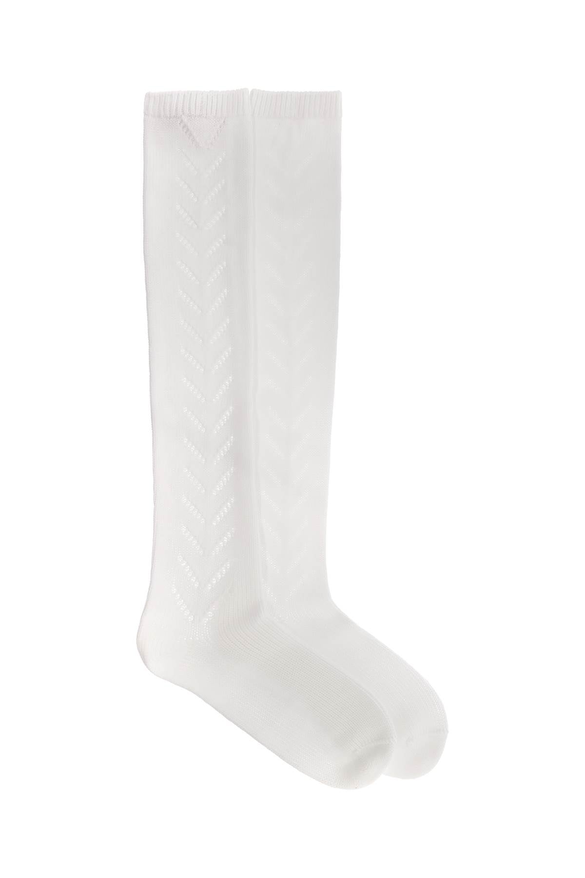 Valentino Garavani perforated cotton socks for - VivaceVenus