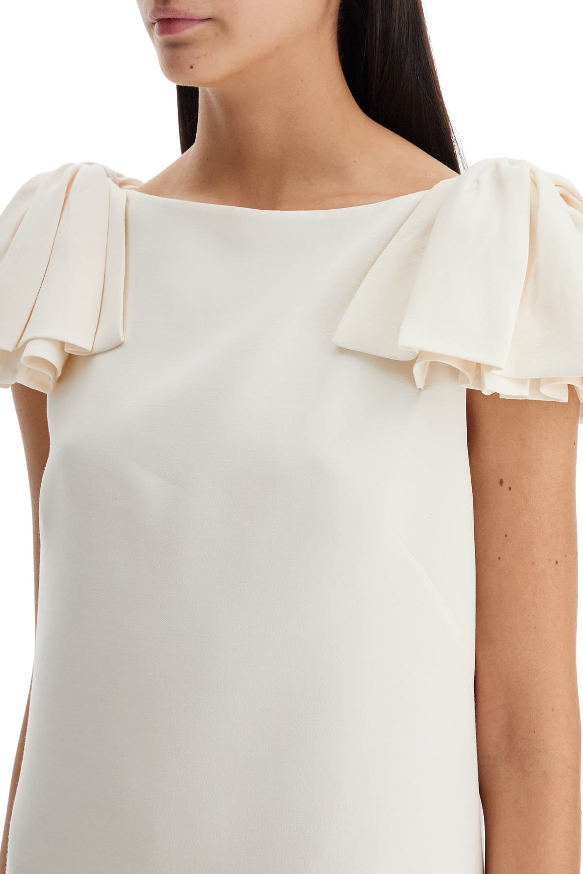 Valentino Garavani mini crepe couture dress with bows - VivaceVenus