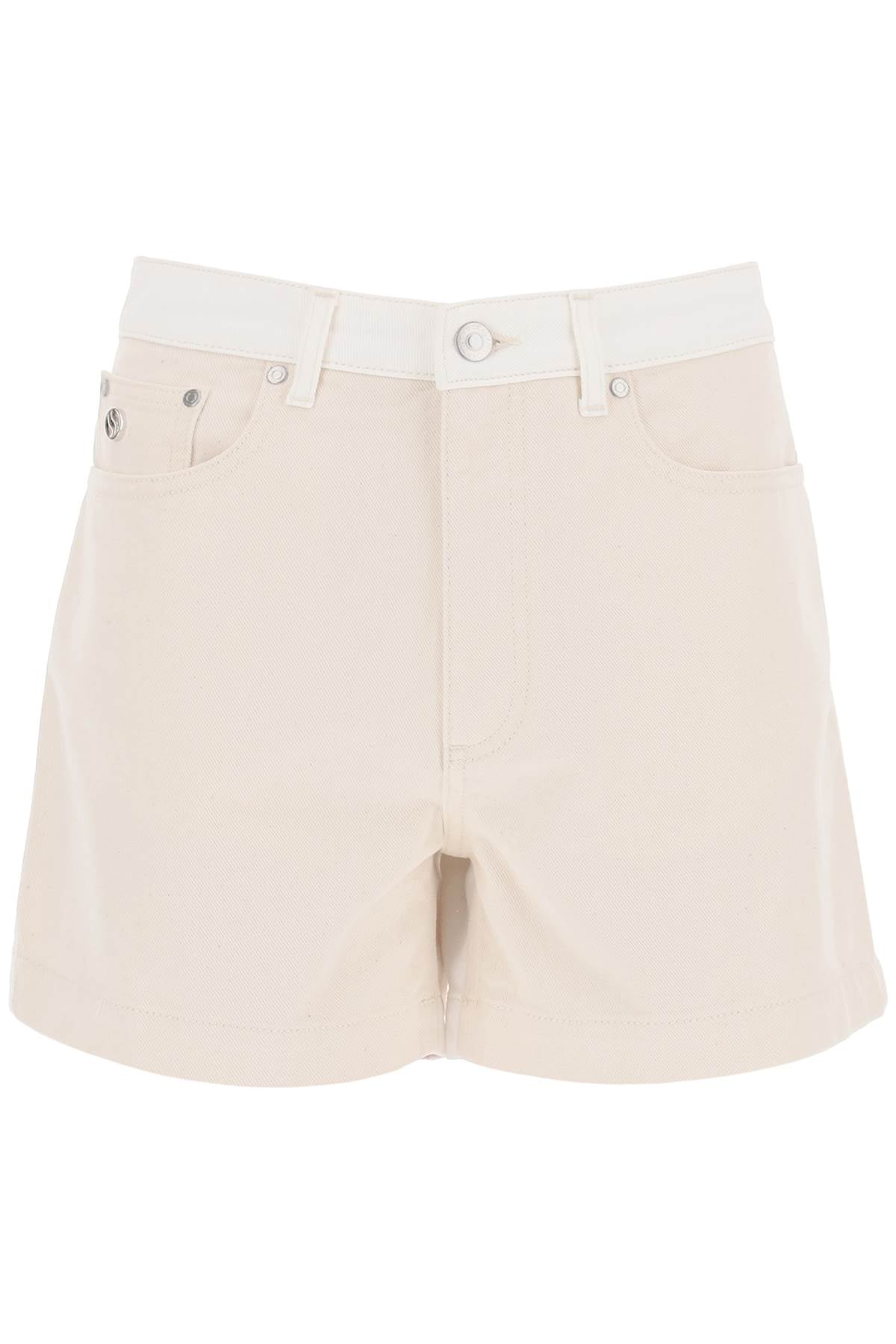 Stella McCartney banana denim shorts - VivaceVenus