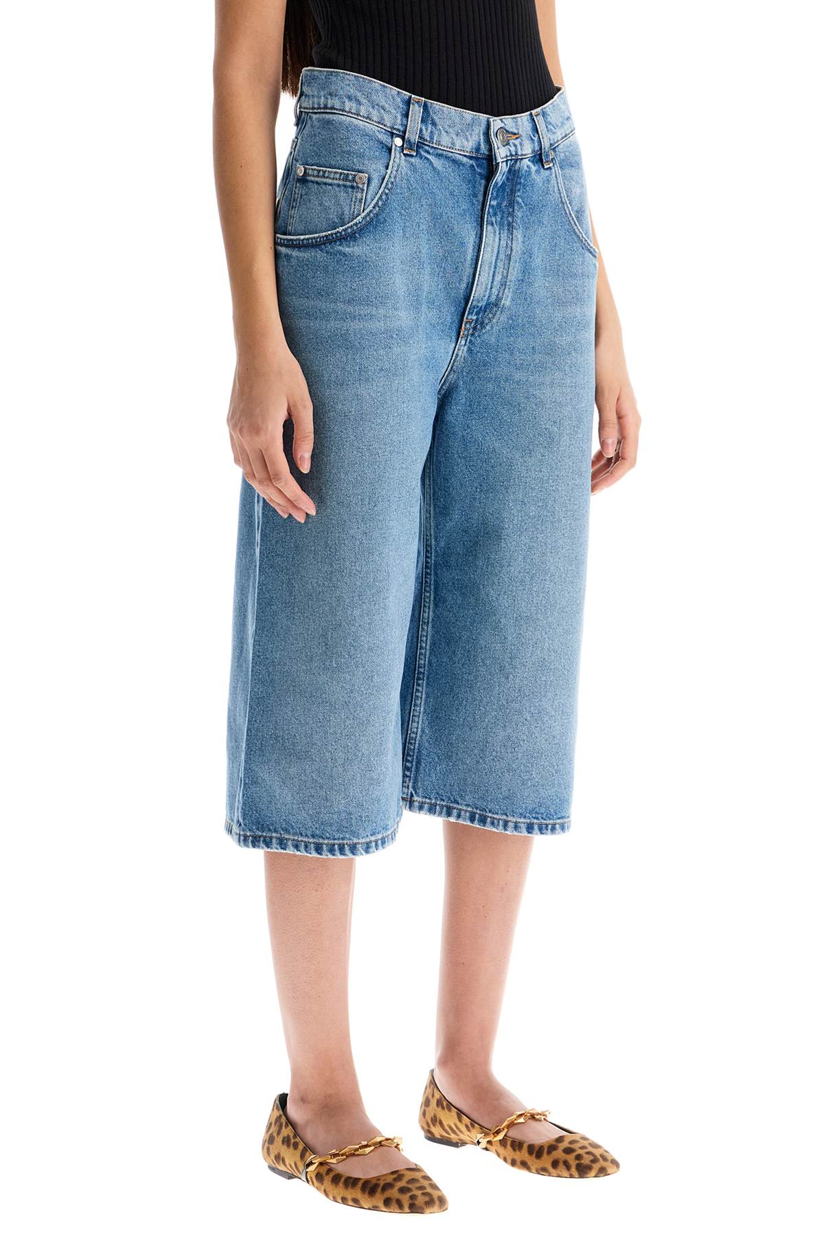 Stella McCartney distressed cropped jeans with a - VivaceVenus