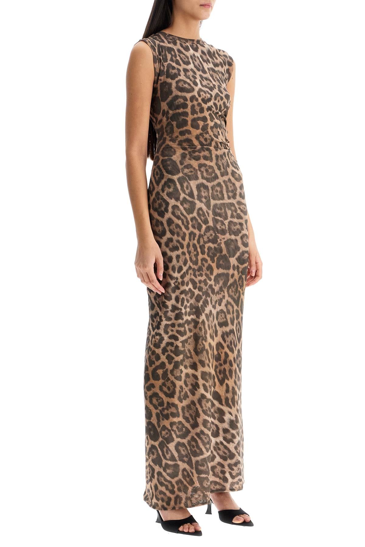 Stella McCartney 'animal print sleeveless maxi dress in - VivaceVenus