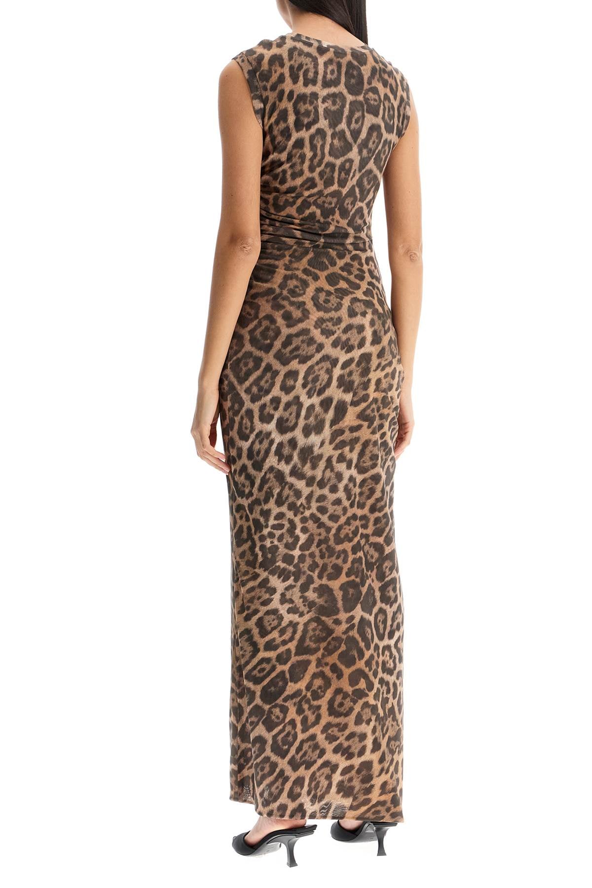 Stella McCartney 'animal print sleeveless maxi dress in - VivaceVenus