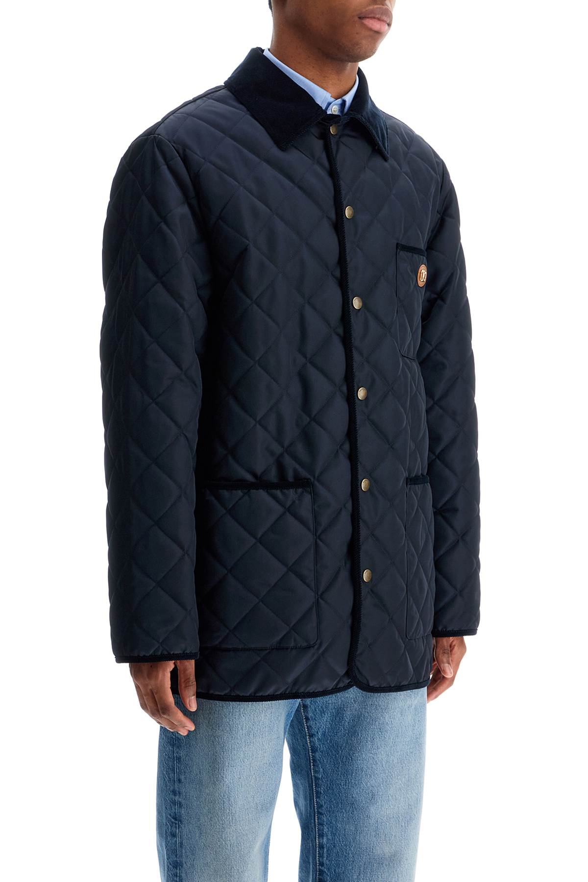 Valentino Garavani quilted jacket with vlogo - VivaceVenus