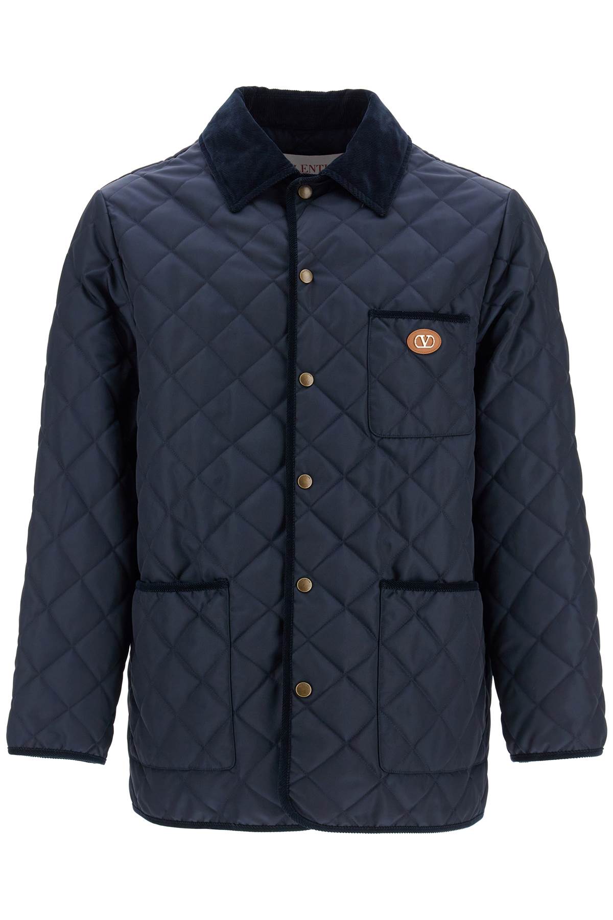 Valentino Garavani quilted jacket with vlogo - VivaceVenus