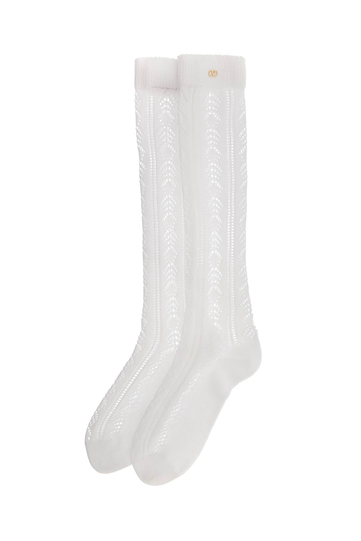 Valentino Garavani cotton perforated socks for - VivaceVenus