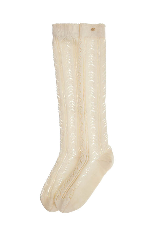 Valentino Garavani perforated cotton socks for - VivaceVenus