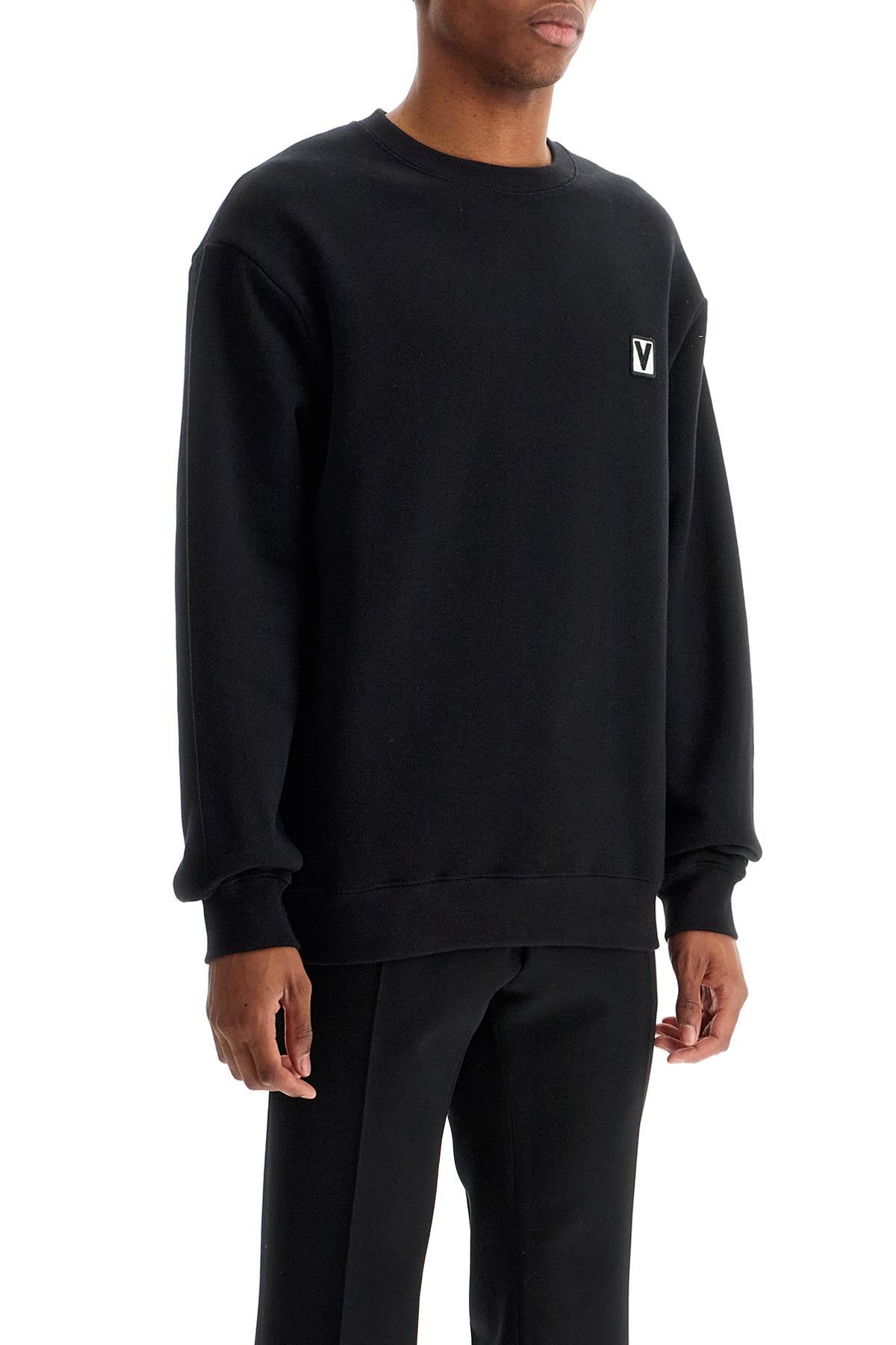 Valentino Garavani crewneck sweatshirt with logo - VivaceVenus