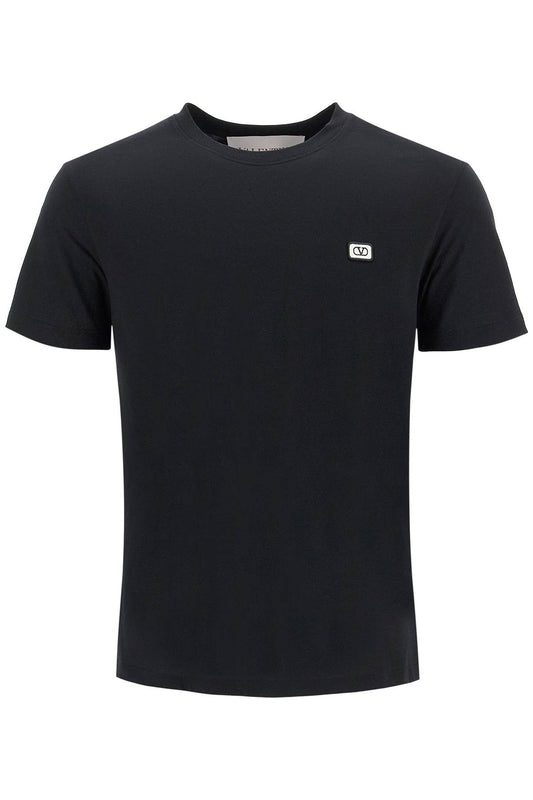 Valentino Garavani vlogo patch t-shirt with - VivaceVenus