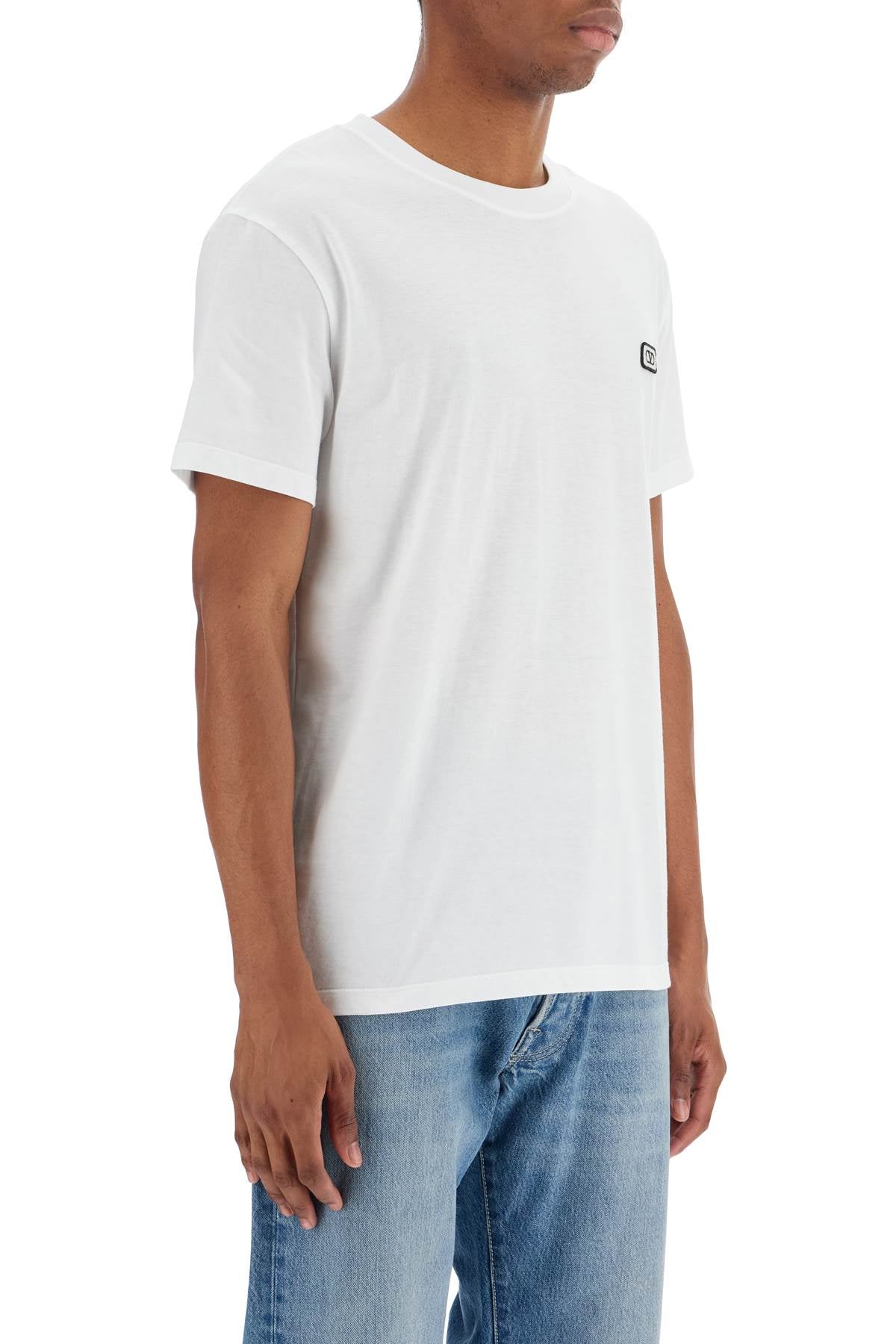 Valentino Garavani vlogo patch t-shirt with - VivaceVenus