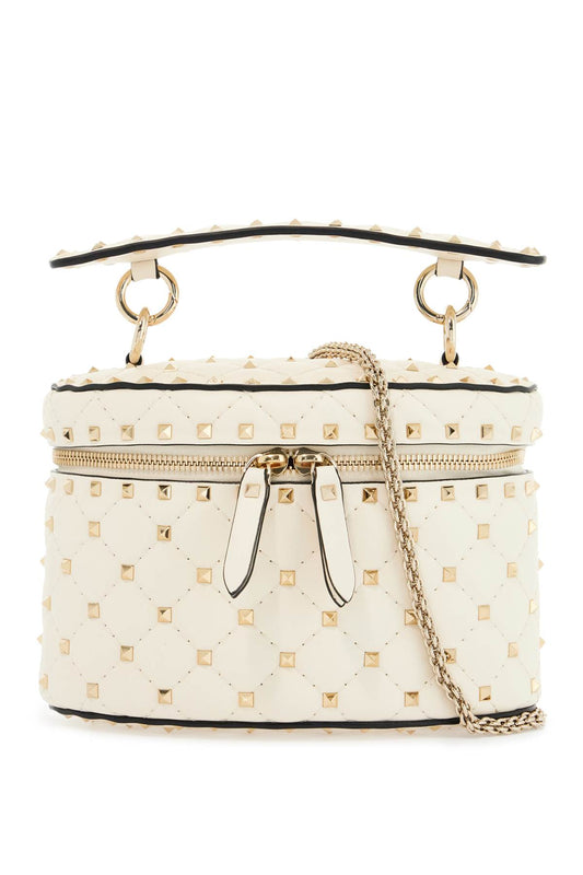 Valentino Garavani light ivory leather cylinder bag with chain - VivaceVenus