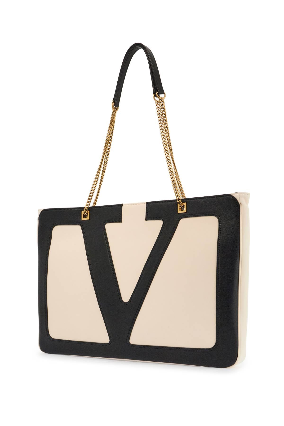 Valentino Garavani large white chain tote bag - VivaceVenus