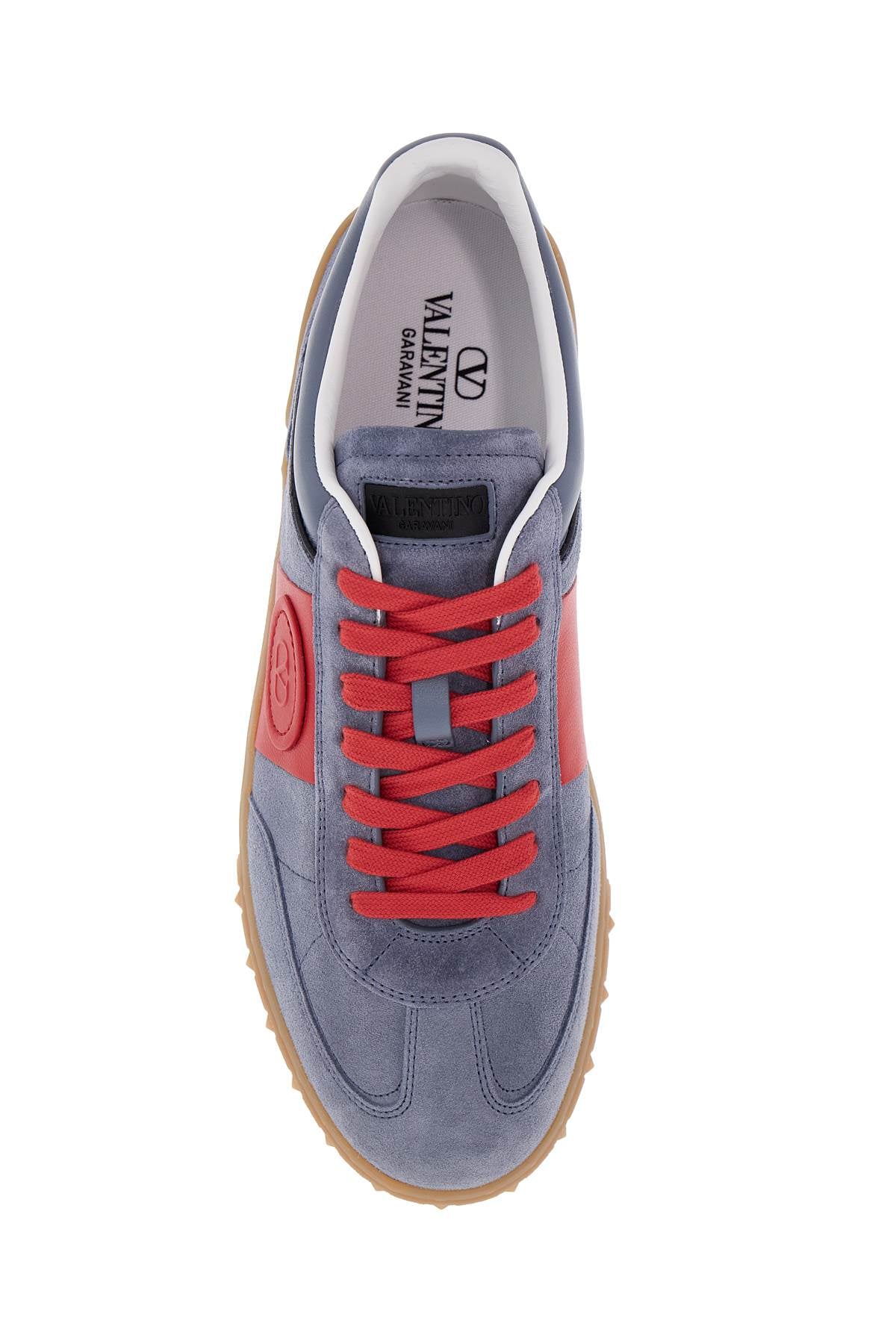 Valentino Garavani suede leather upvillage sneakers - VivaceVenus