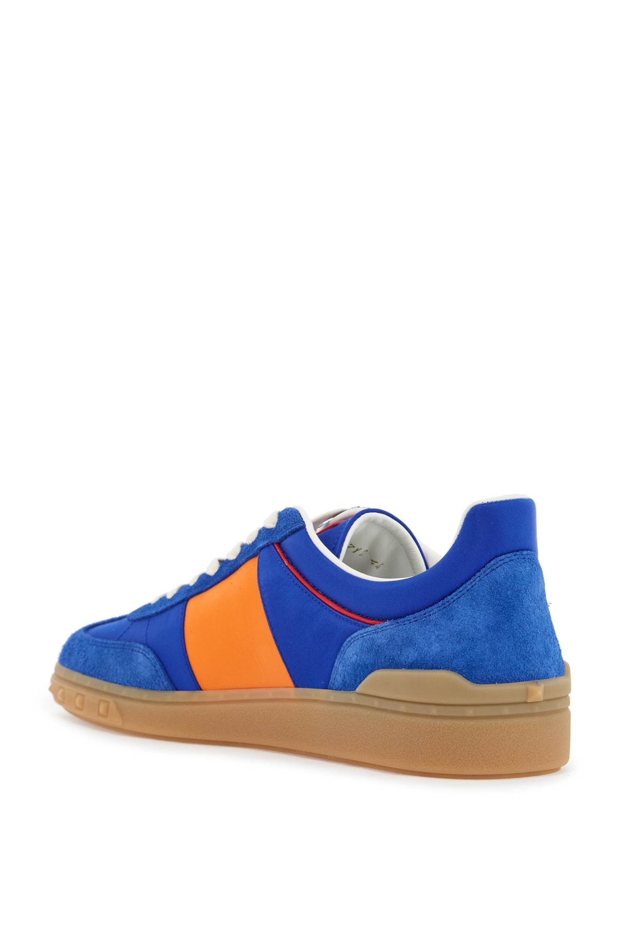 Valentino Garavani suede leather and nylon upvillage sneakers - VivaceVenus