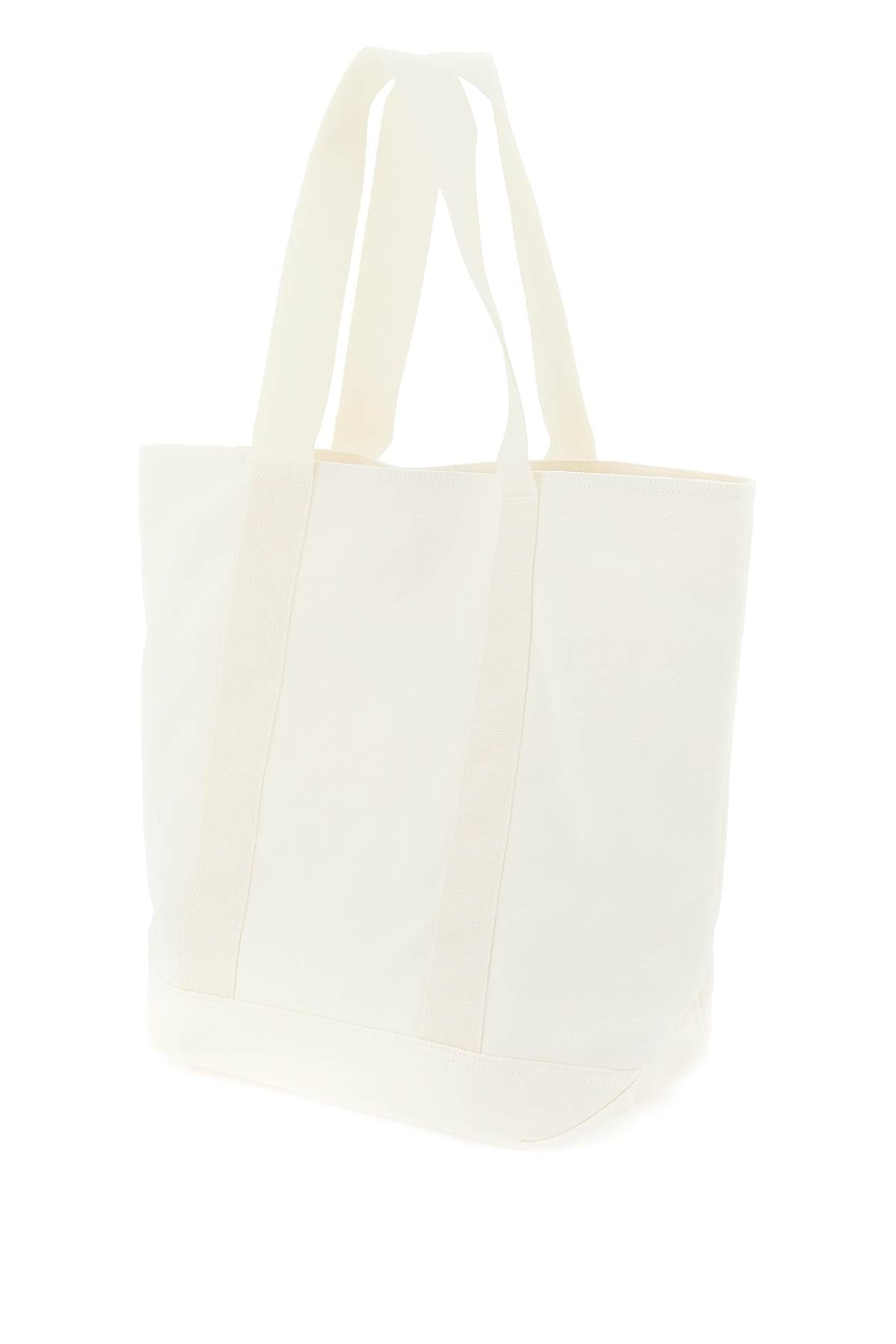 Carhartt Wip Dearborn Tote Bag In Italian   White