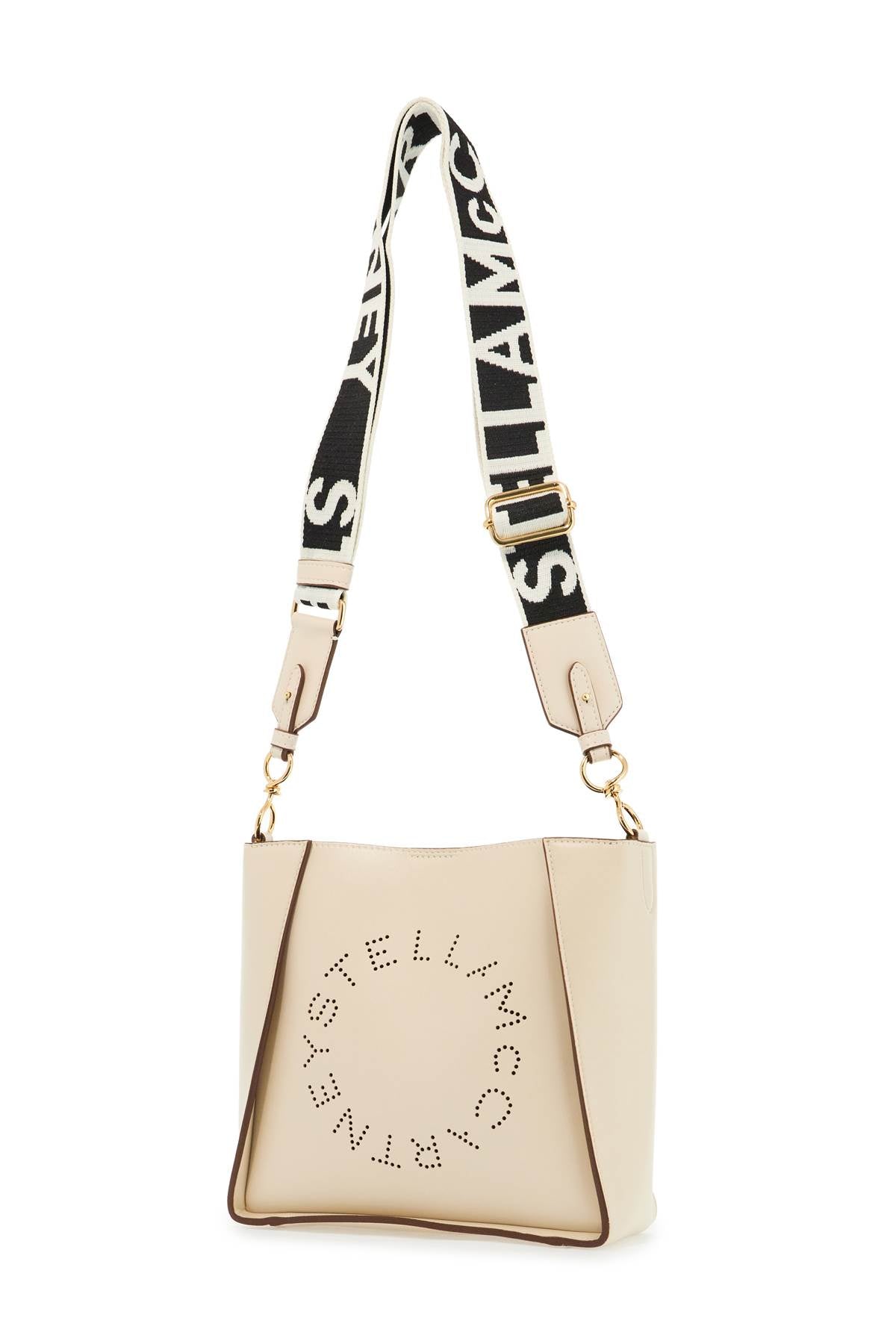 Stella McCartney crossbody bag with perforated stella logo - VivaceVenus