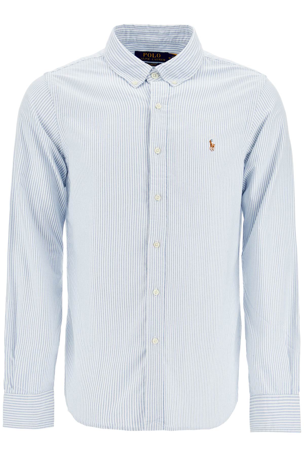 Polo Ralph Lauren slim fit shirt in striped oxford cotton - VivaceVenus