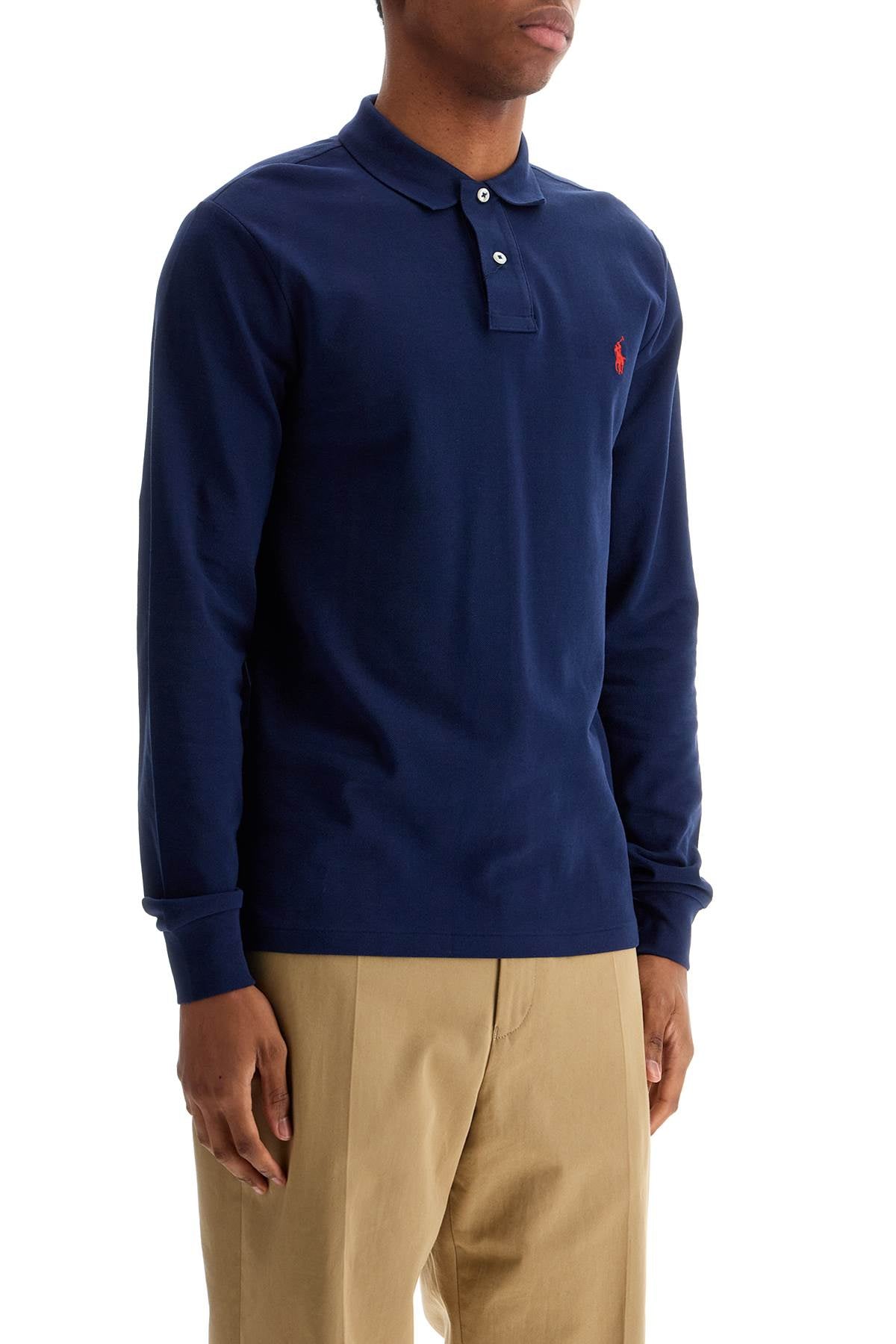 Polo Ralph Lauren slim fit long sleeve polo shirt - VivaceVenus