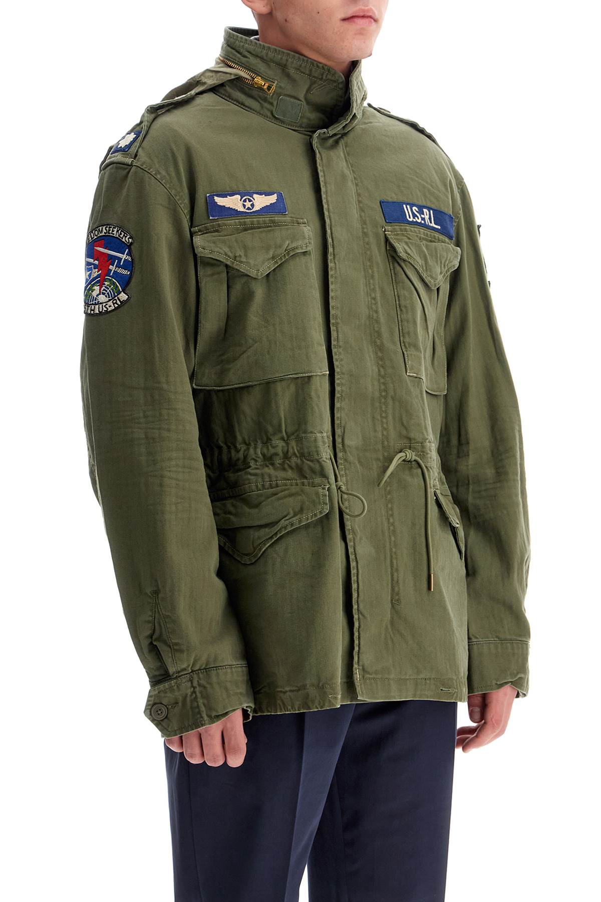 Polo Ralph Lauren herringbone military jacket - VivaceVenus