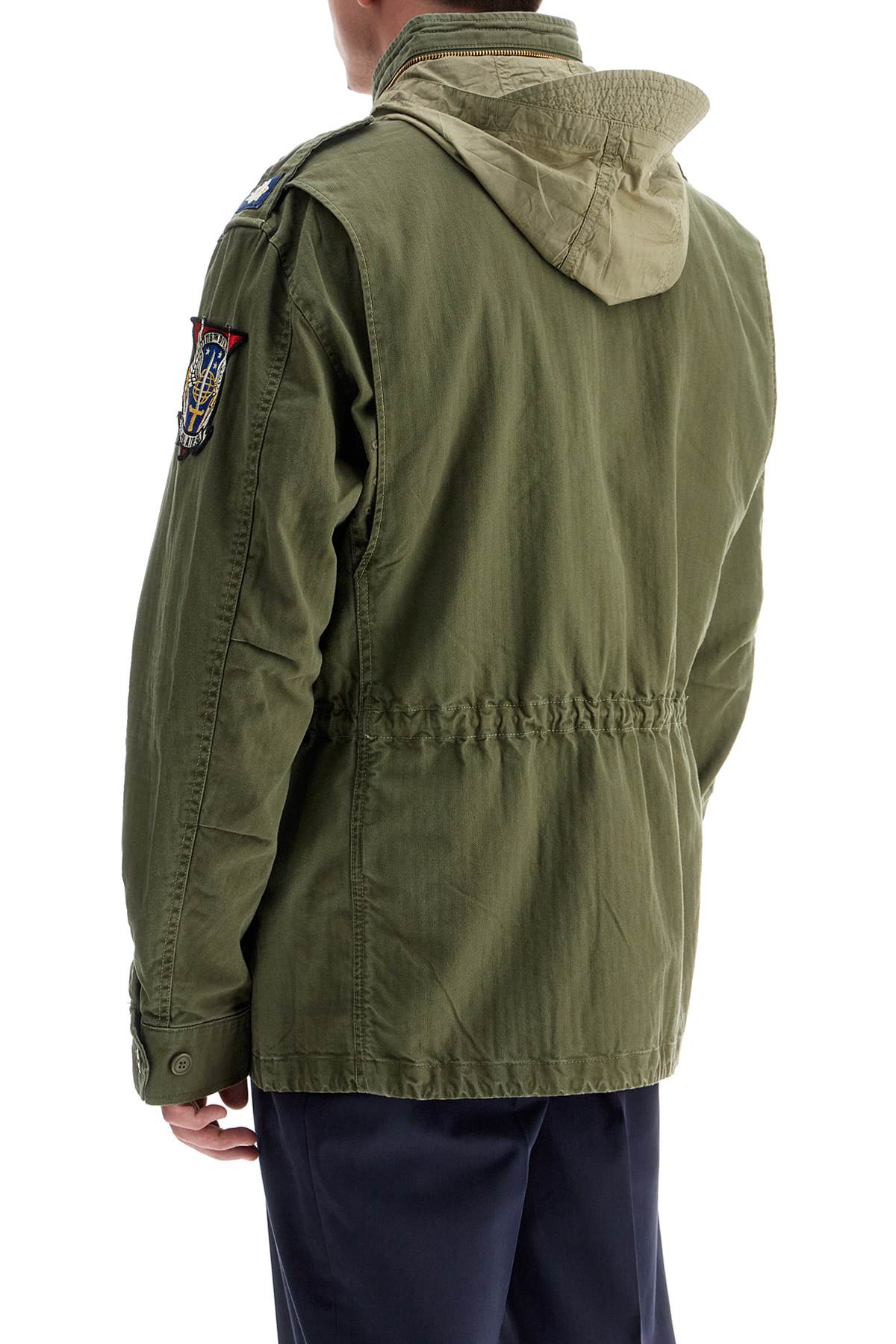 Polo Ralph Lauren herringbone military jacket - VivaceVenus