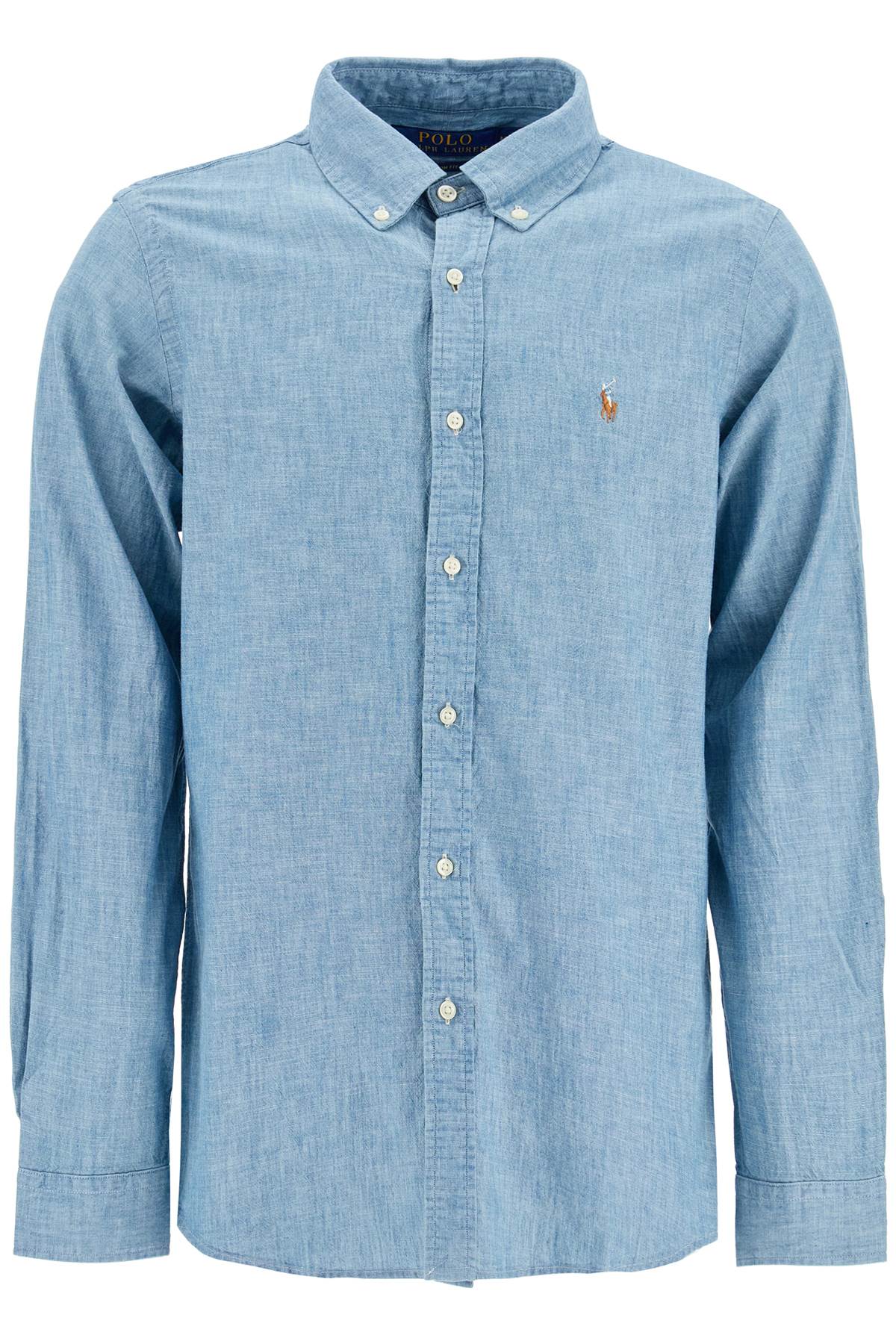 Polo Ralph Lauren custom fit shirt in chambray - VivaceVenus