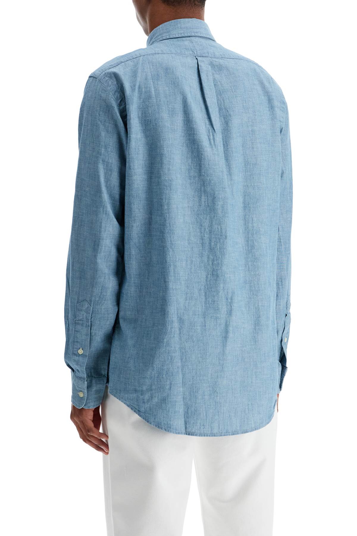 Polo Ralph Lauren custom fit shirt in chambray - VivaceVenus