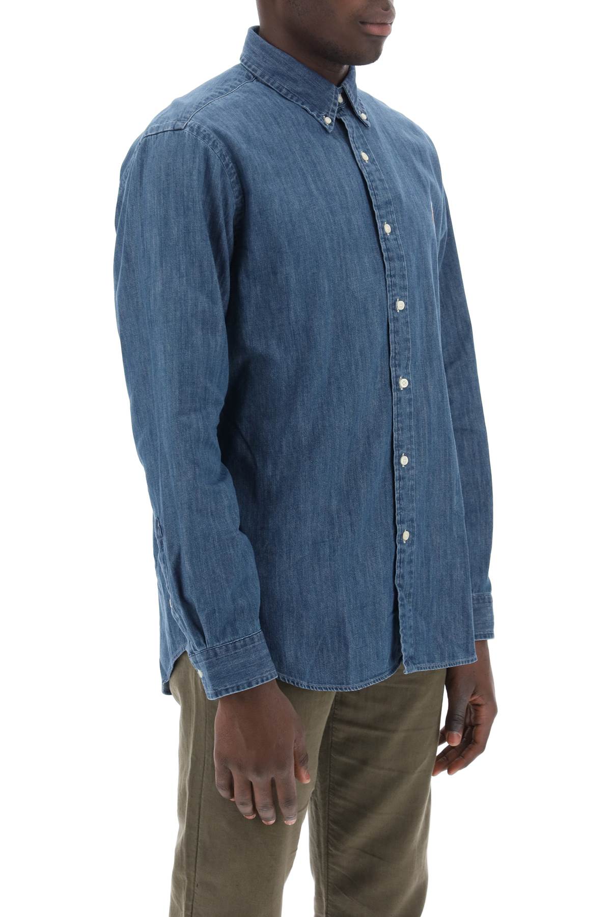 Polo Ralph Lauren custom fit shirt in lightweight denim - VivaceVenus