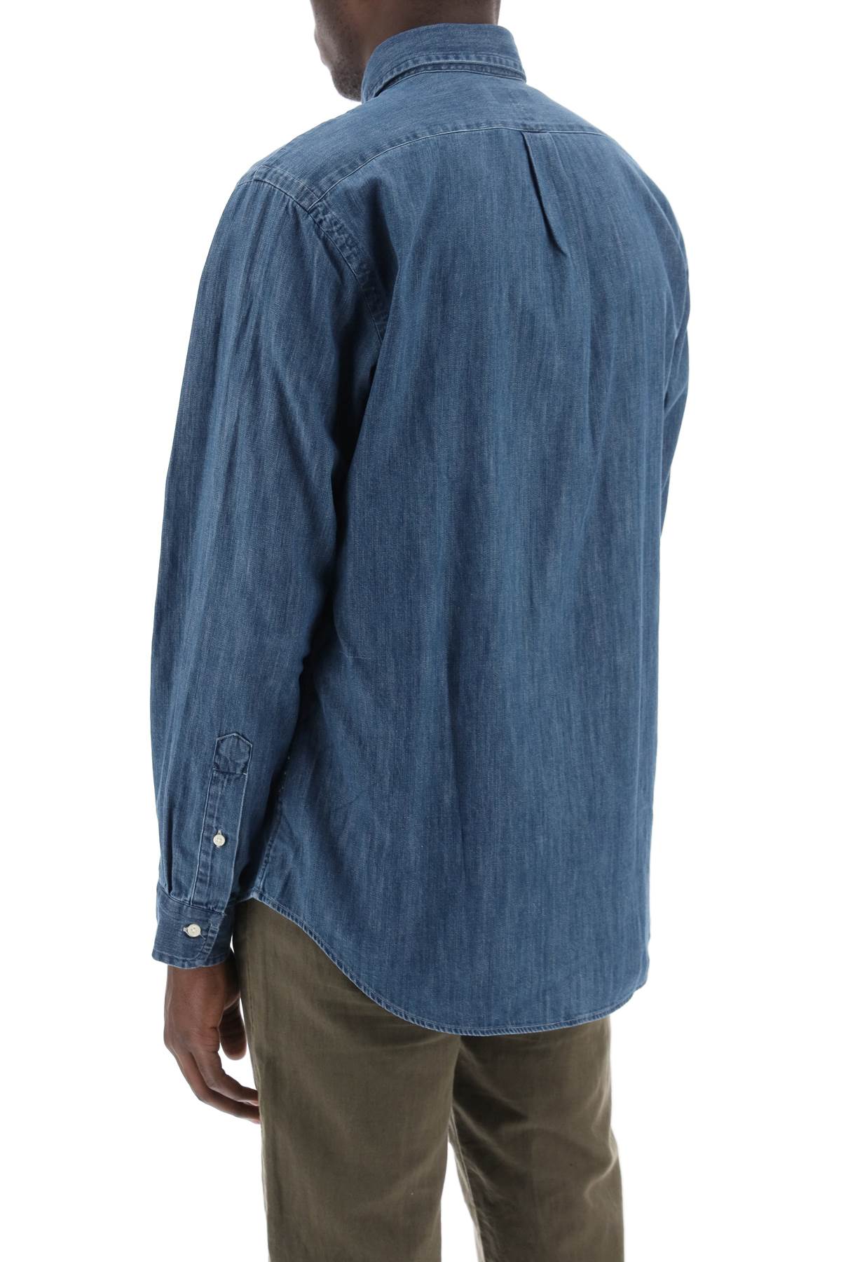 Polo Ralph Lauren custom fit shirt in lightweight denim - VivaceVenus