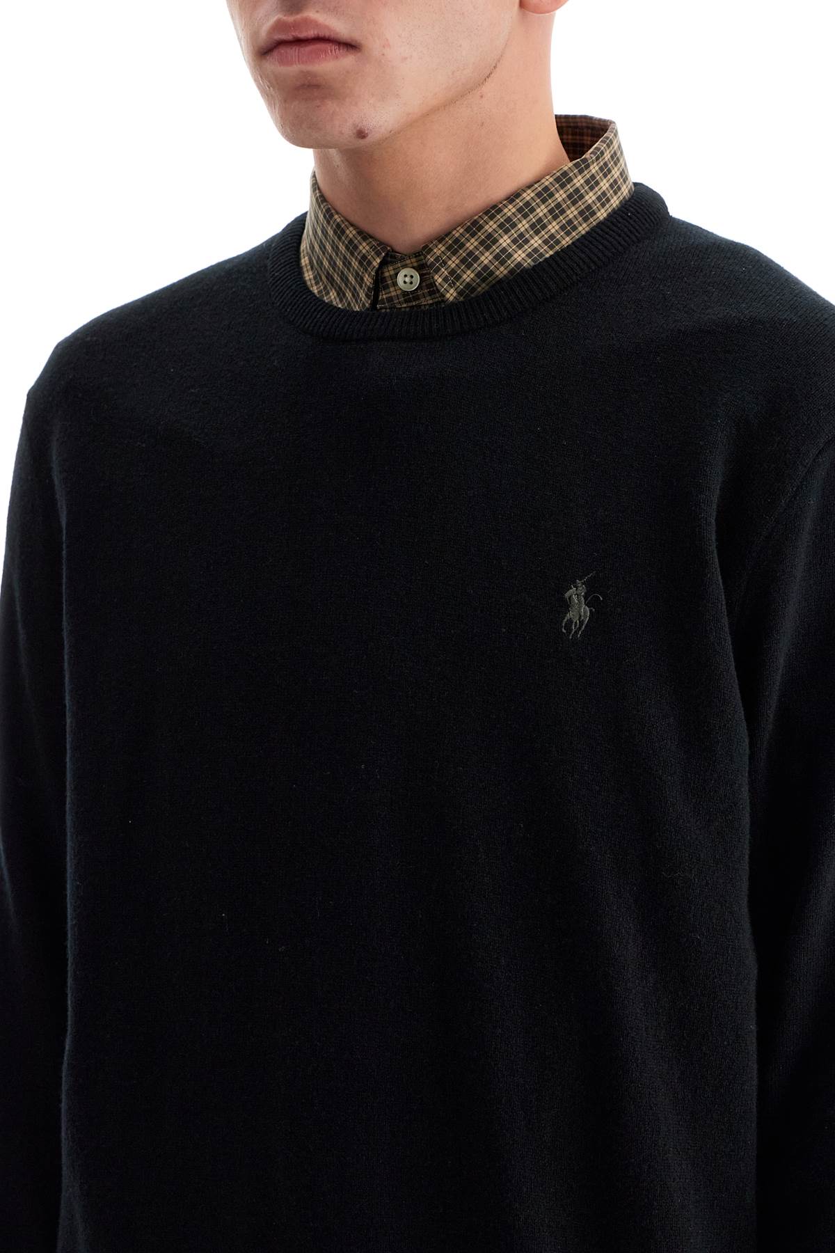 Polo Ralph Lauren wool pullover with pony embroidery - VivaceVenus