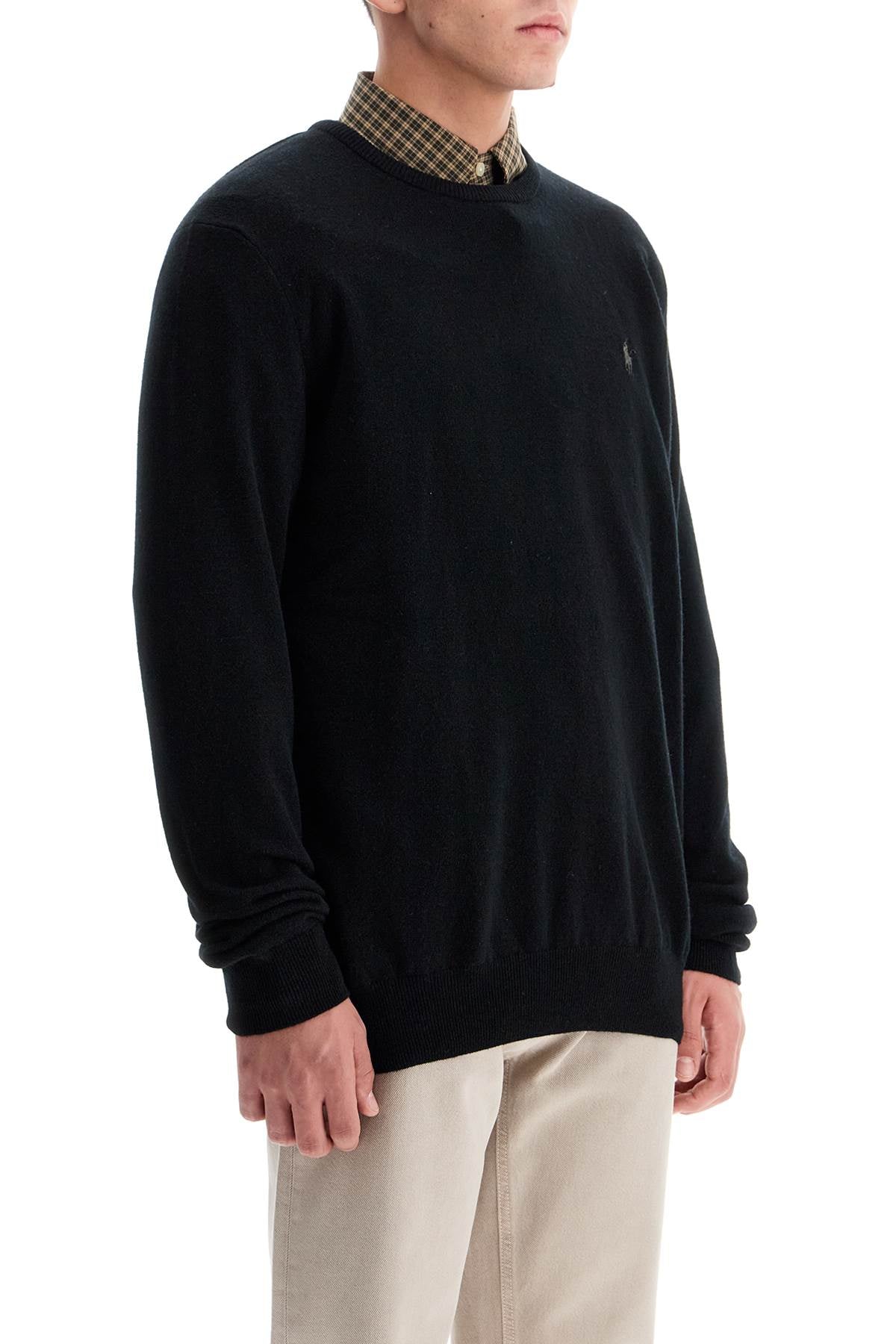 Polo Ralph Lauren wool pullover with pony embroidery - VivaceVenus